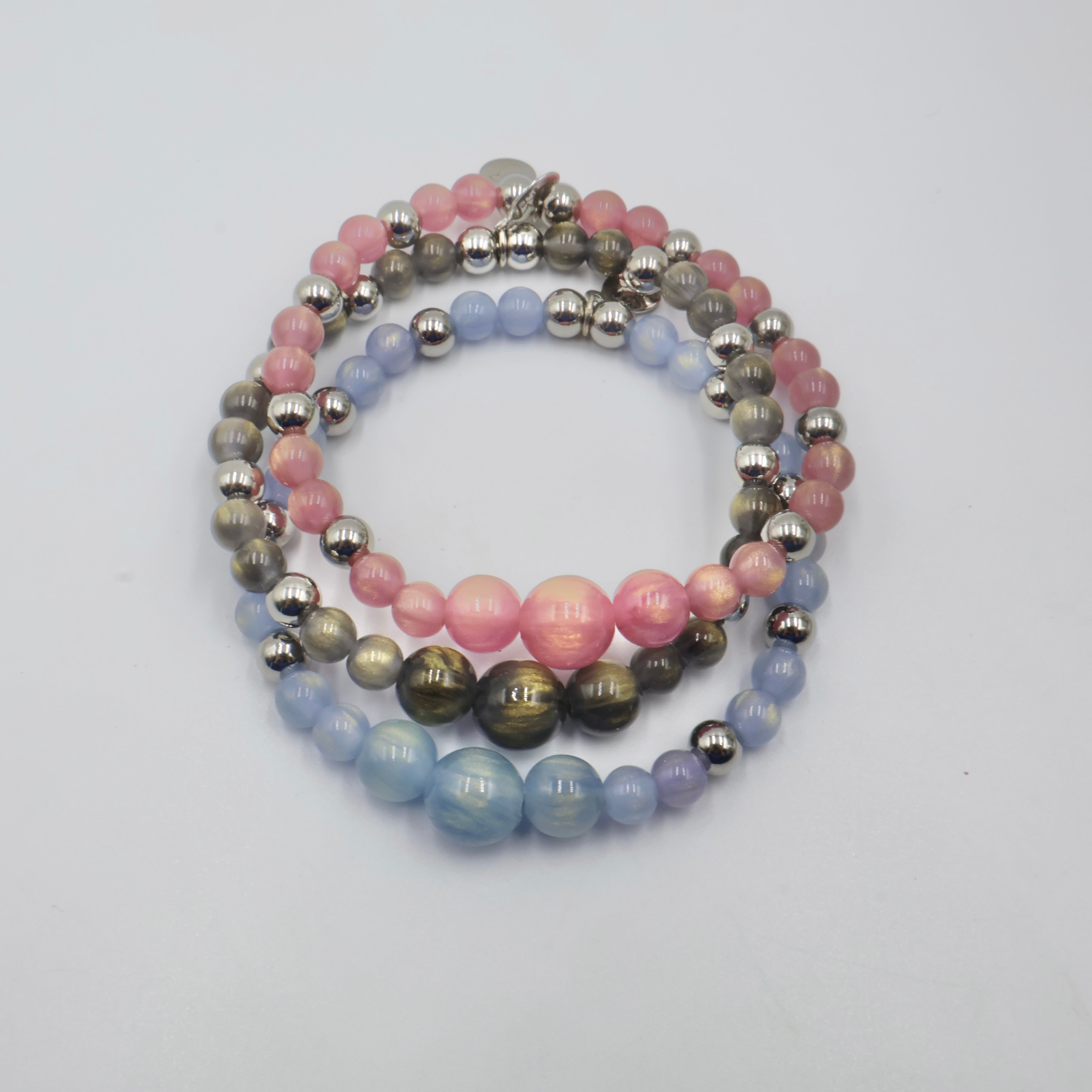 Dreamy Night Sky Cascade Bracelets