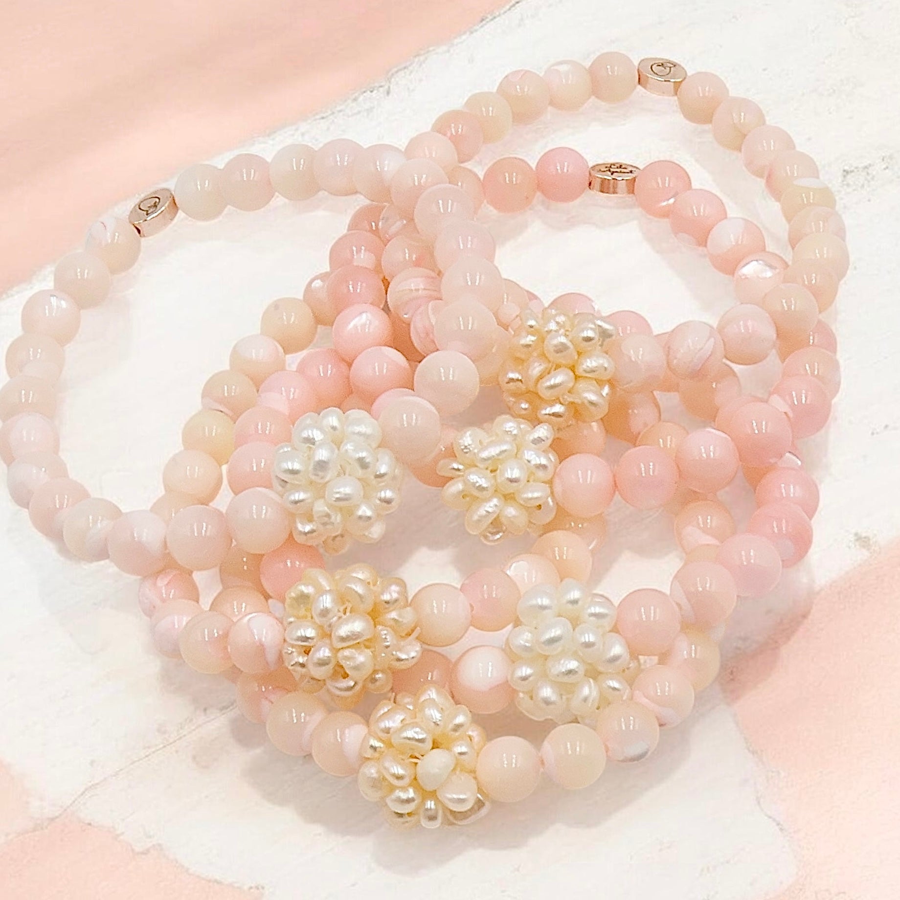 Pearl Orb Bracelets