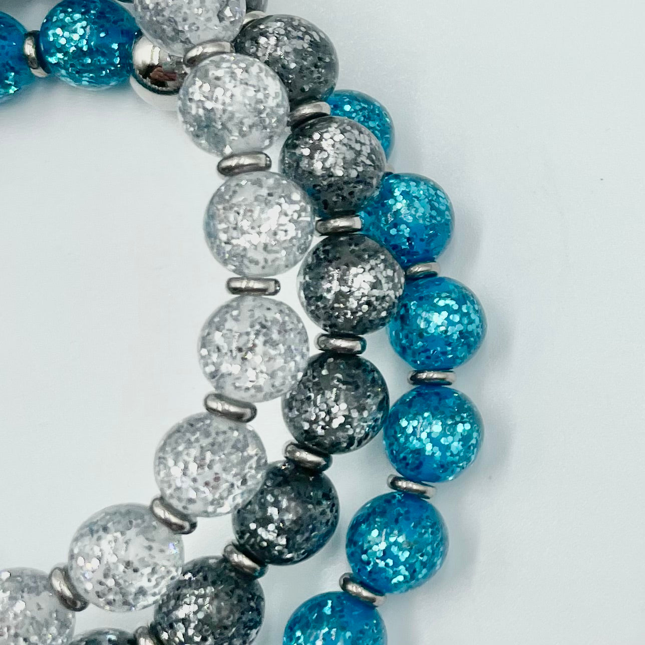 Glitter Bracelet ~ Black Diamond