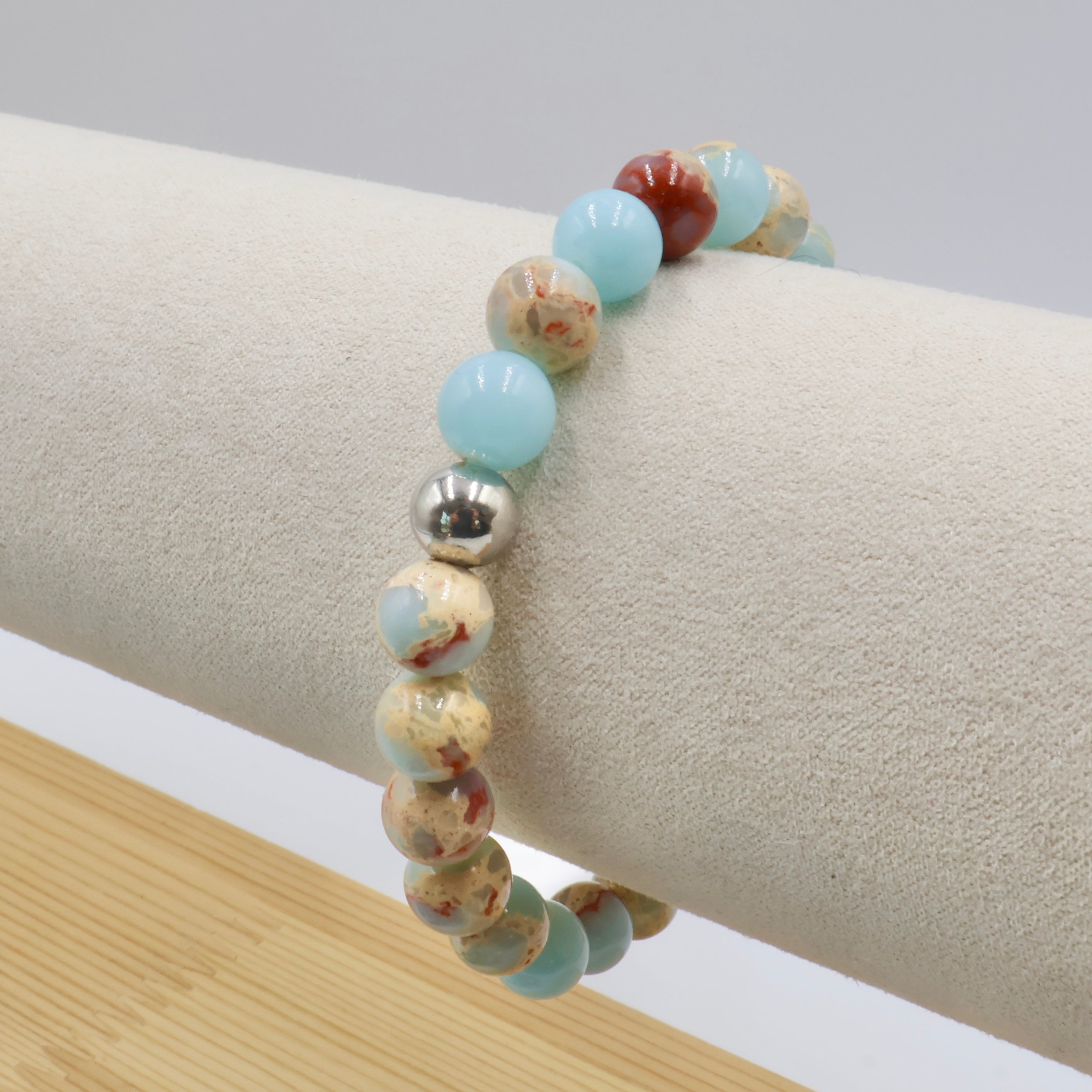 Impression Jasper Gemstone Bracelet