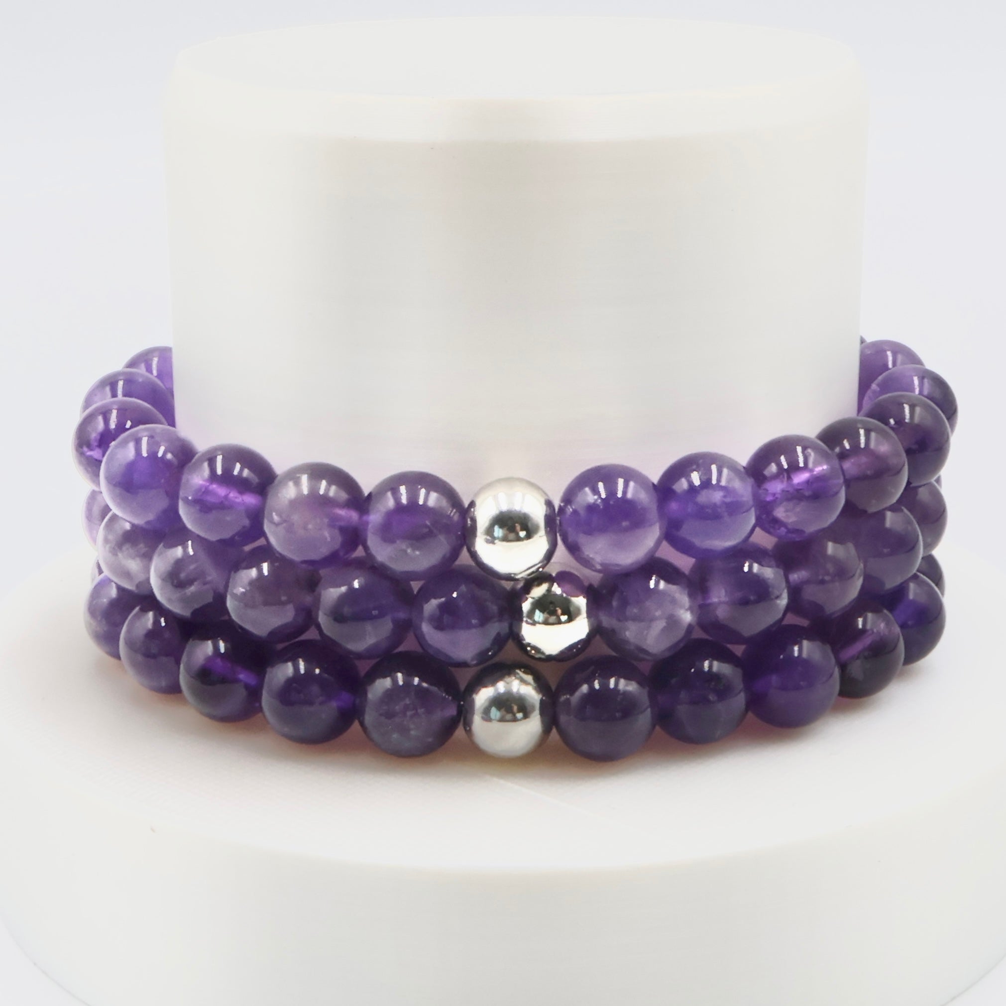 Amethyst Gemstone Bracelet