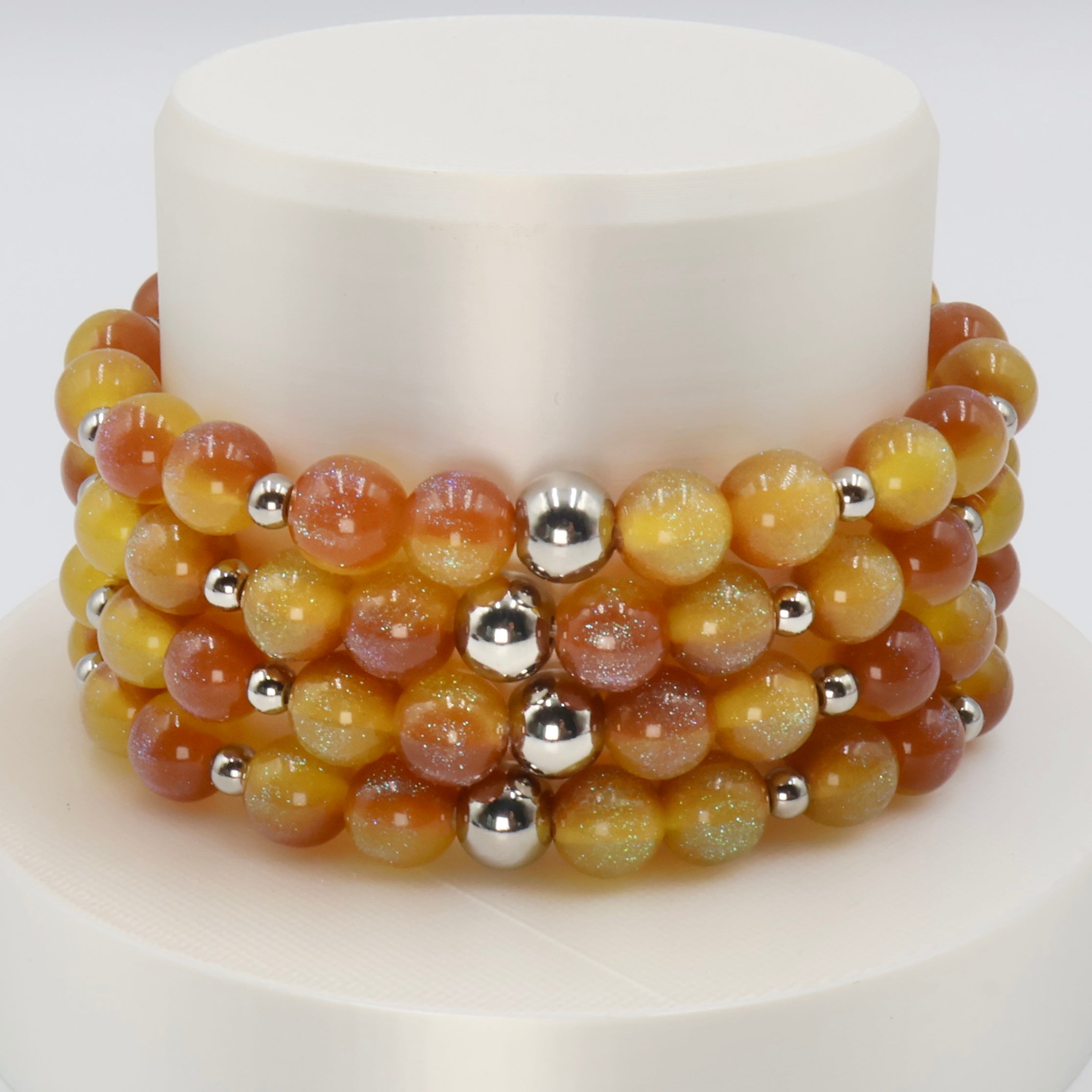 Sparkling Night Sky Gradient ~Sugared Caramel