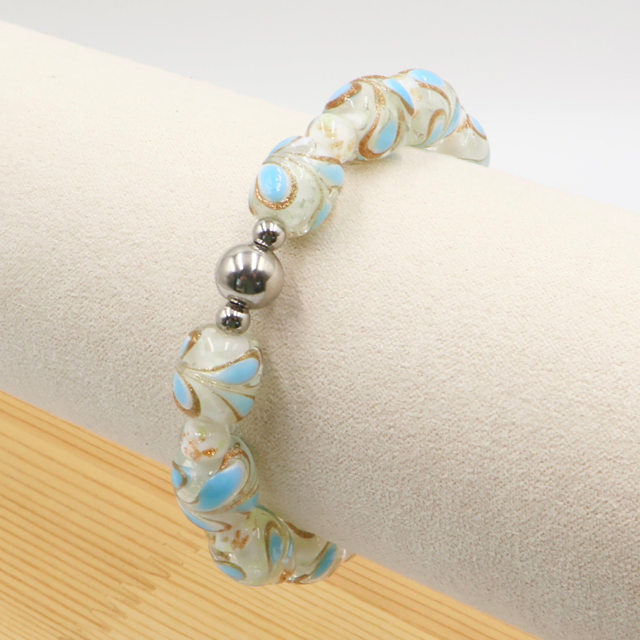 Luminous Feather Glow Bracelet ~ White