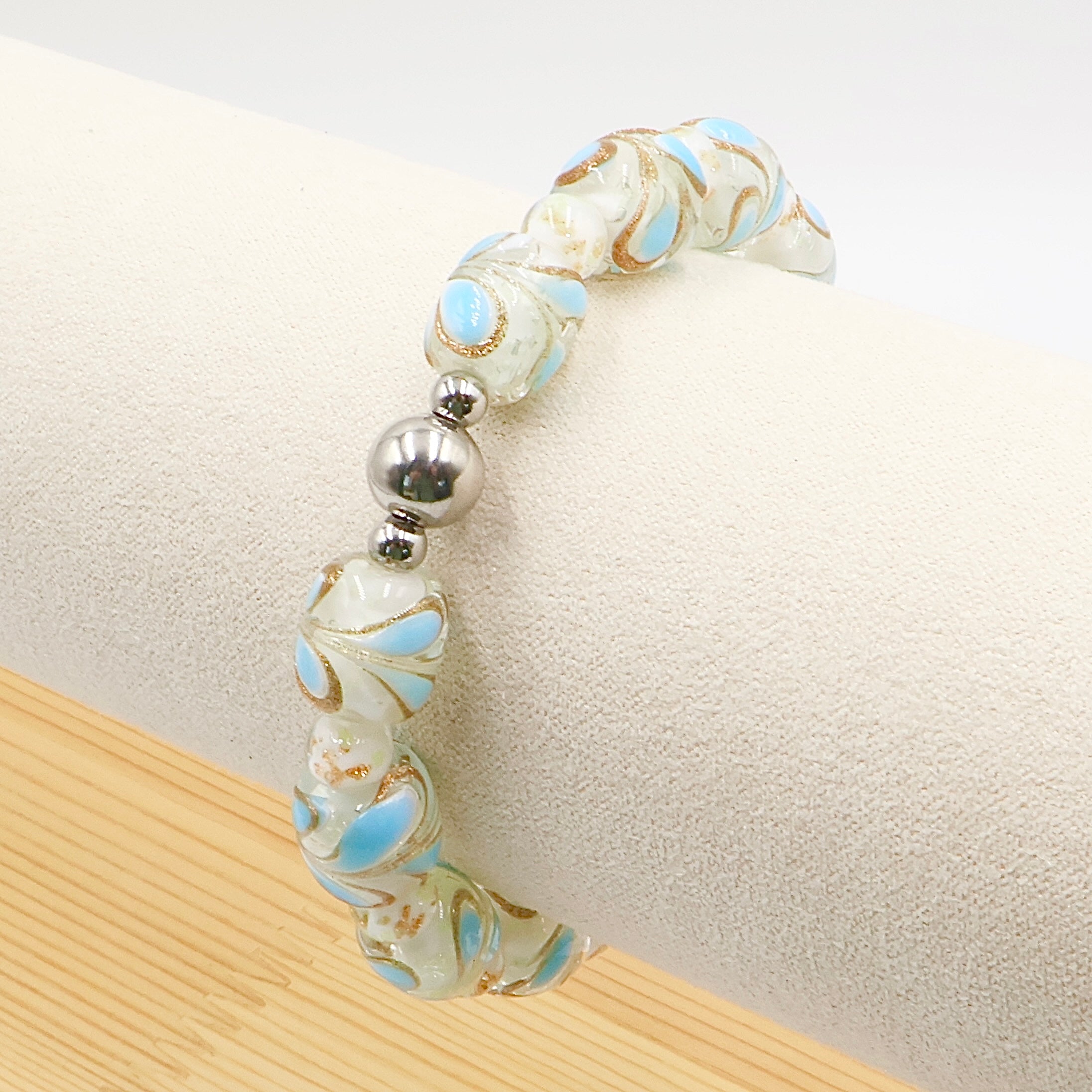 Luminous Feather Glow Bracelet ~ White