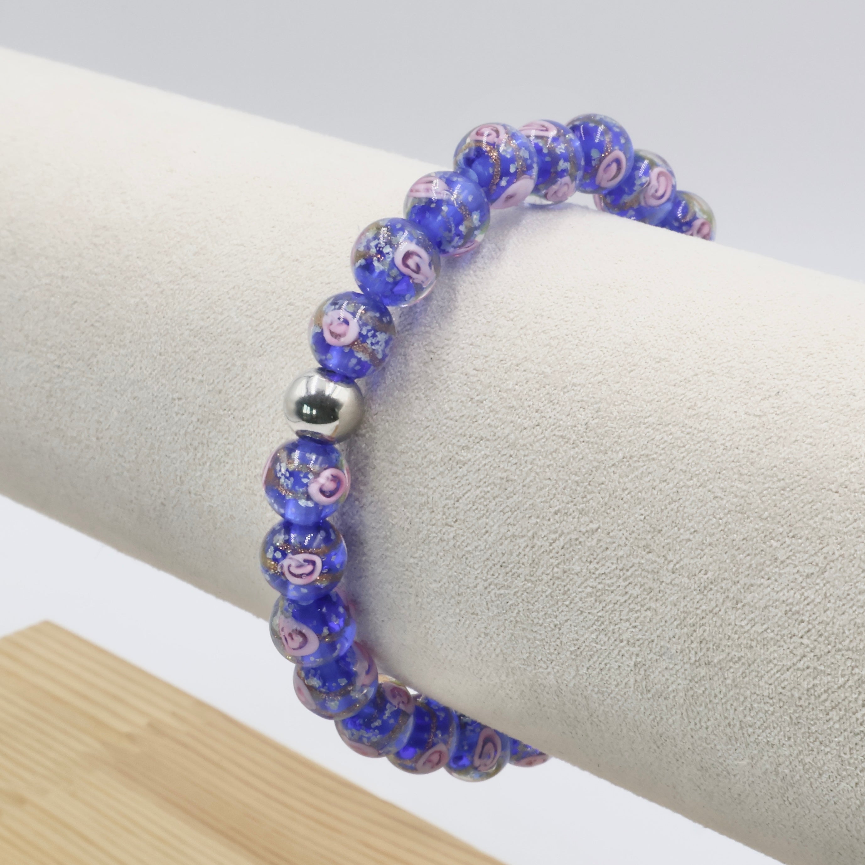 Luminous Rose Bracelet ~ Sapphire