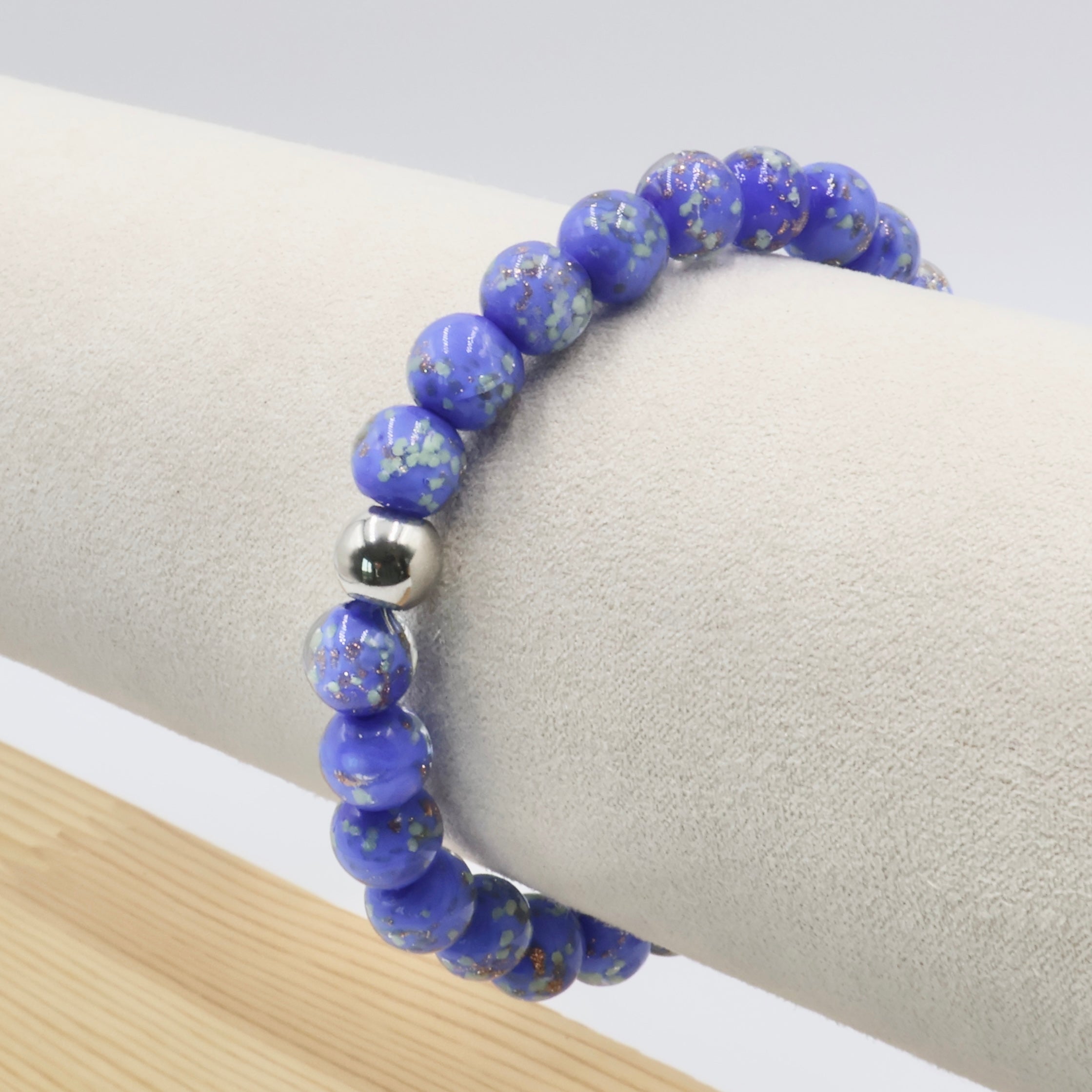 Luminous Gold Sand Bracelet ~ Steel Blue ~ Limited Edition