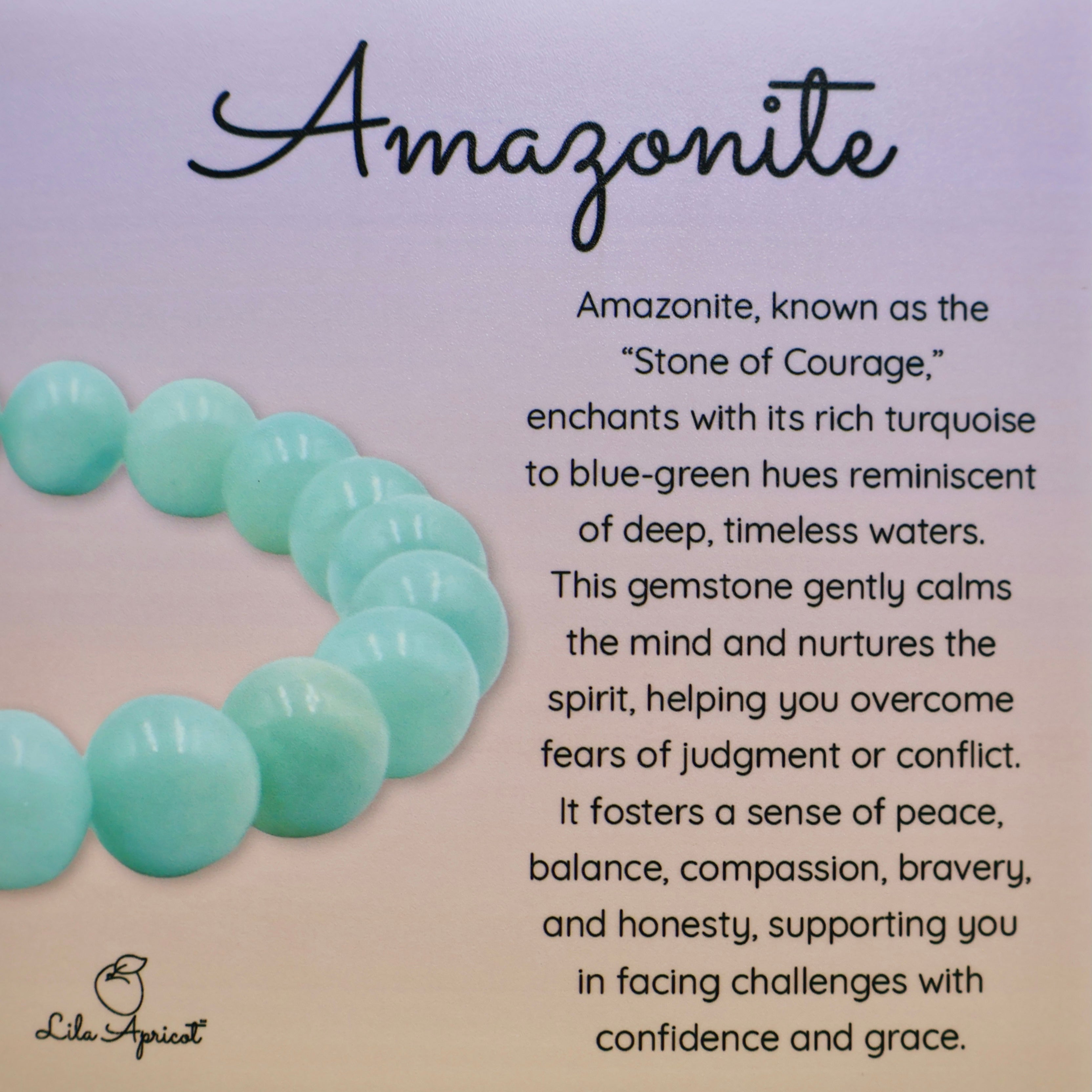 Amazonite Gemstone Bracelet
