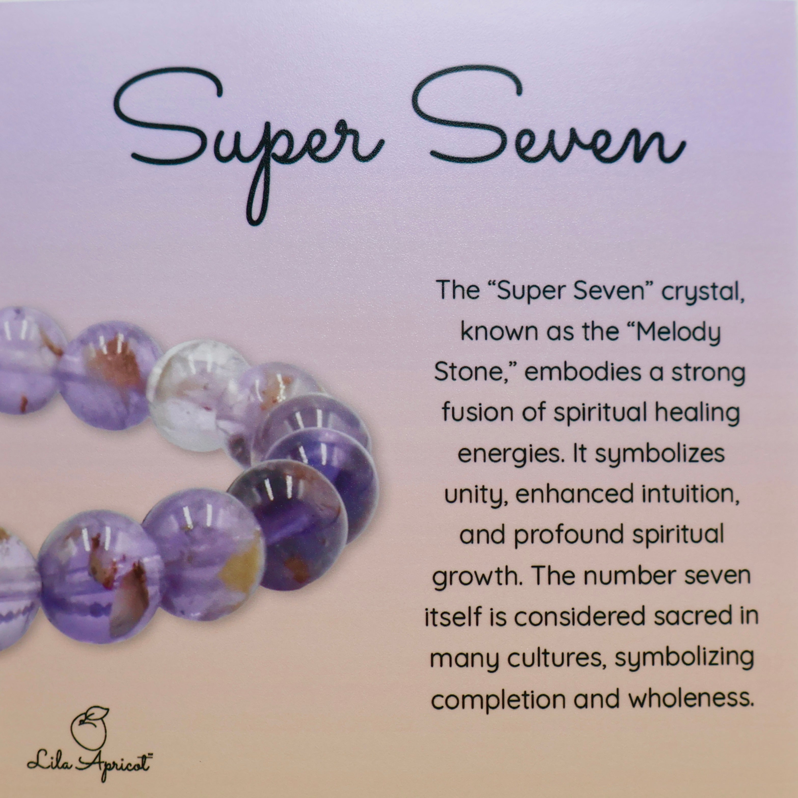 Super 7 Crystal Element Gemstone Bracelet