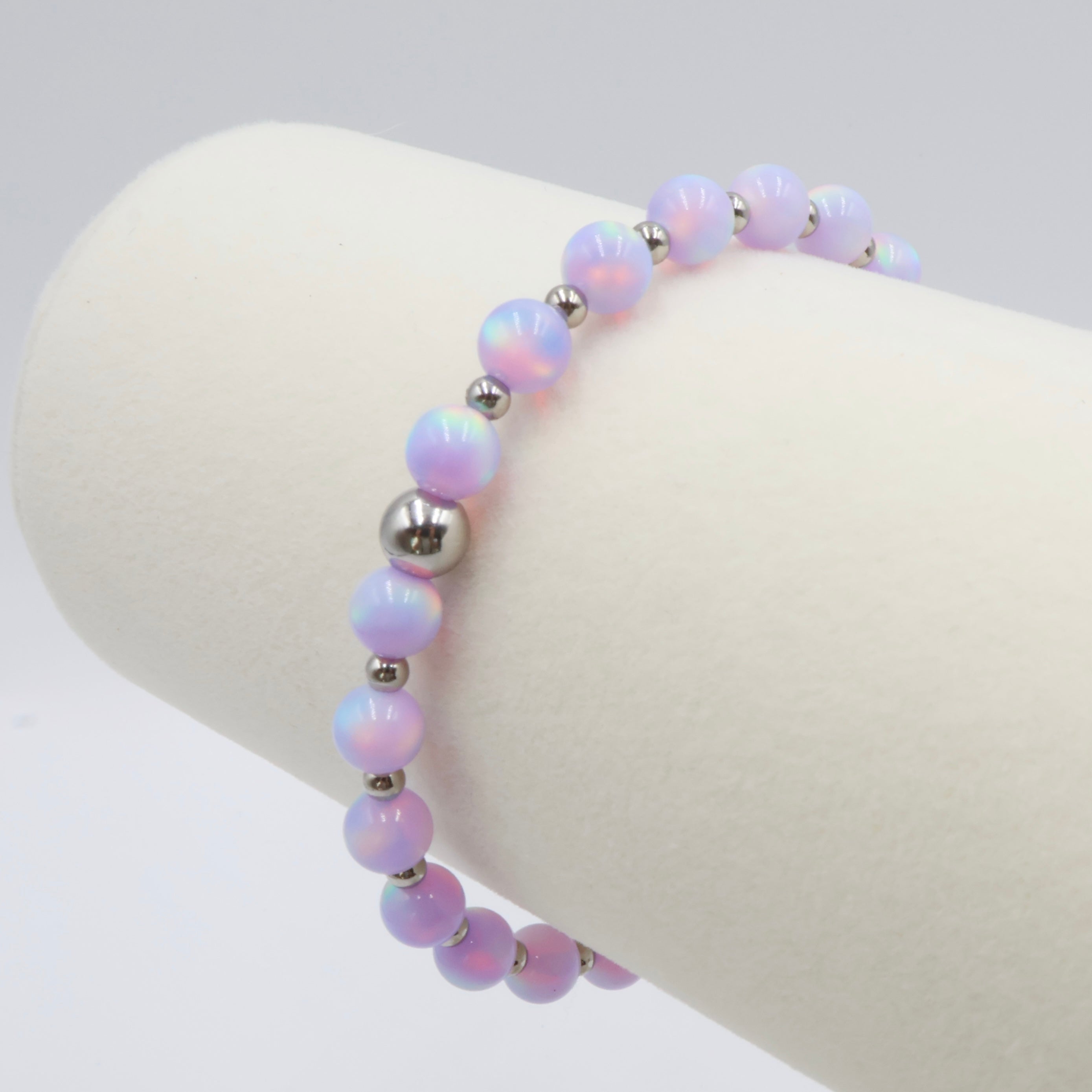 Opal Line Accented Bracelet ~ Periwinkle
