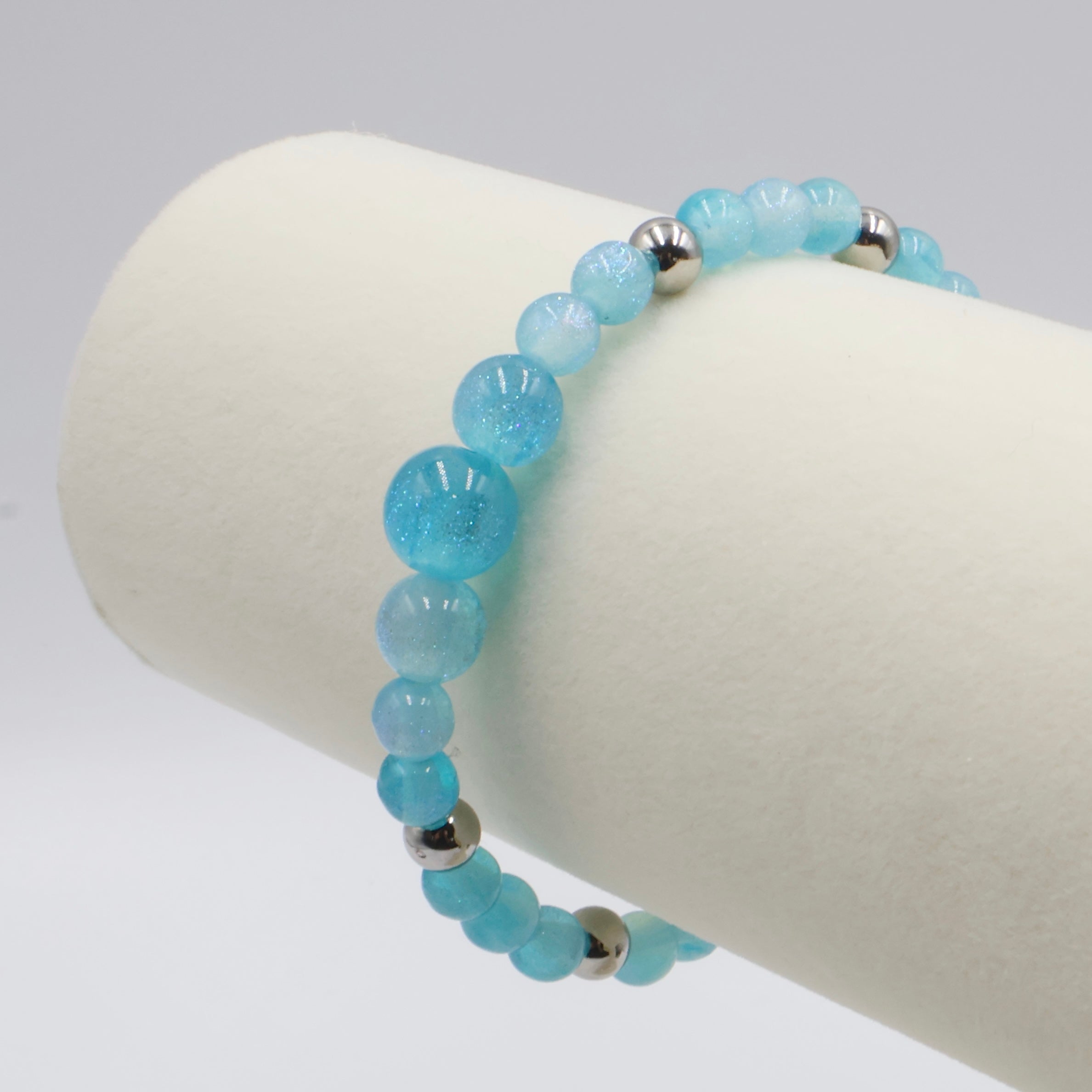 Sparkling Night Sky Cascade Bracelet ~ Island Ocean