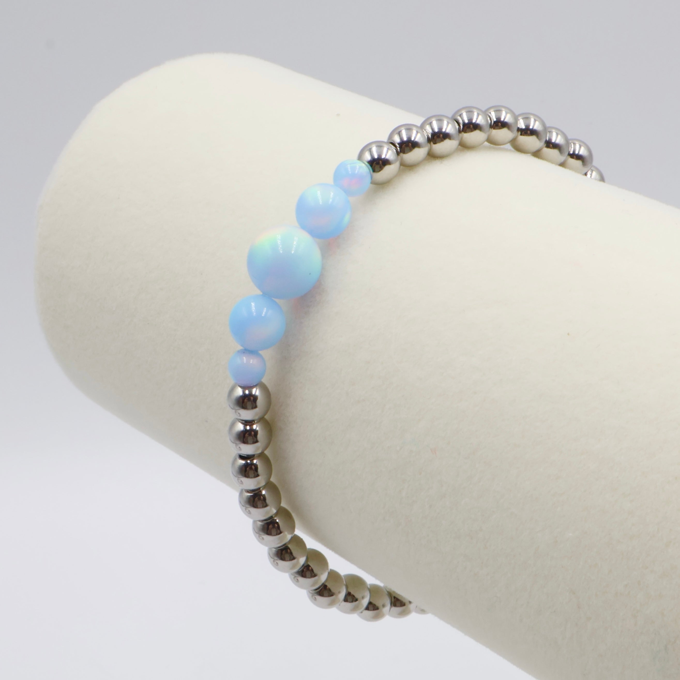 Opal Cascade Bracelet ~ Icy Moon Drops