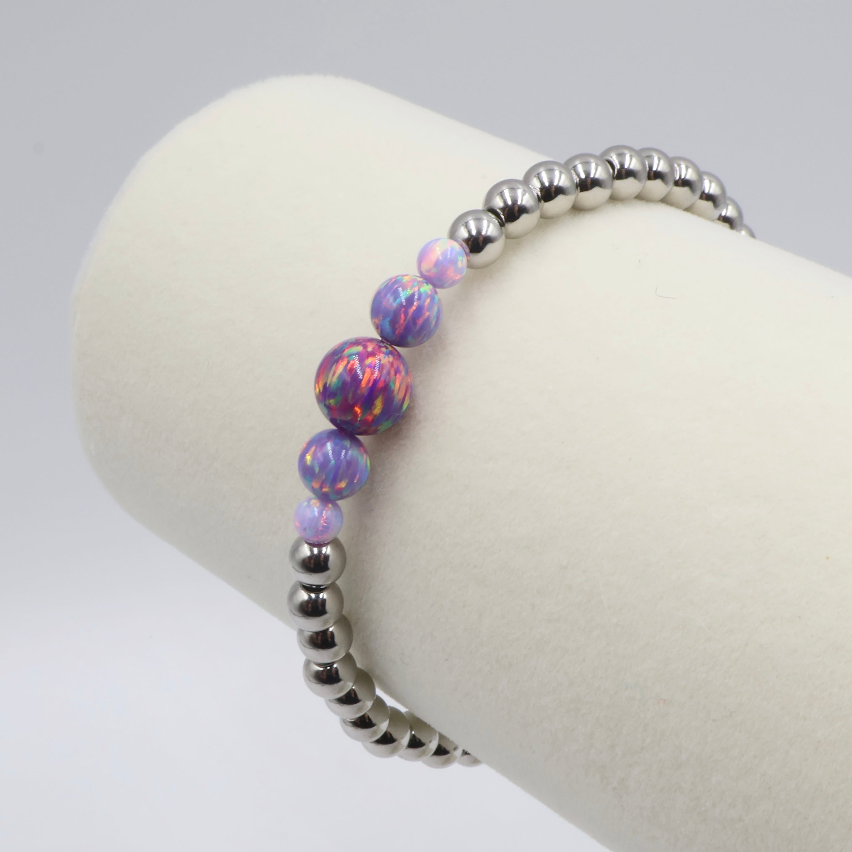 Opal Ombre Bracelet ~ Grape Slush ~ Cascade