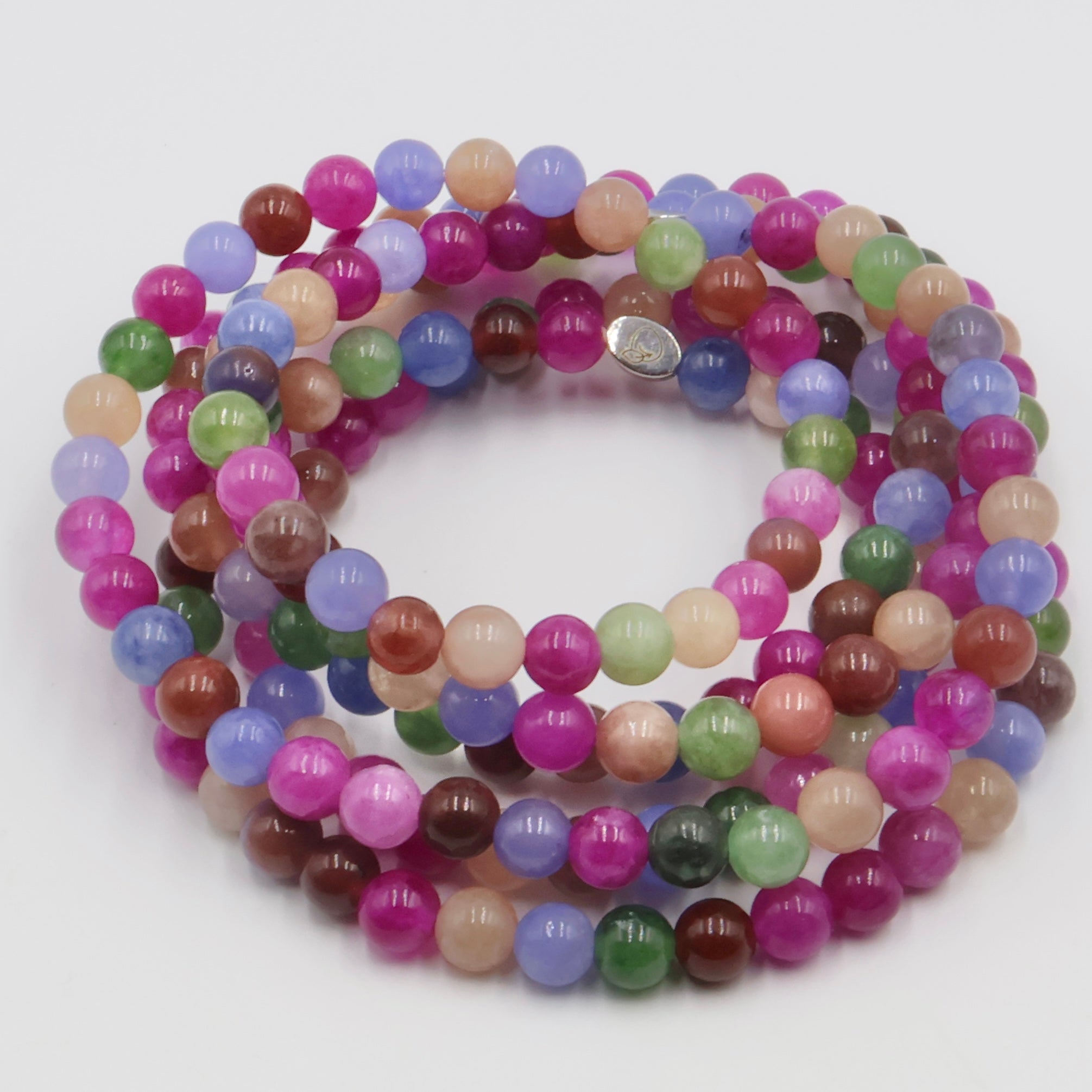 Gemstone Wrap Bracelet ~ Multicolored Tourmaline