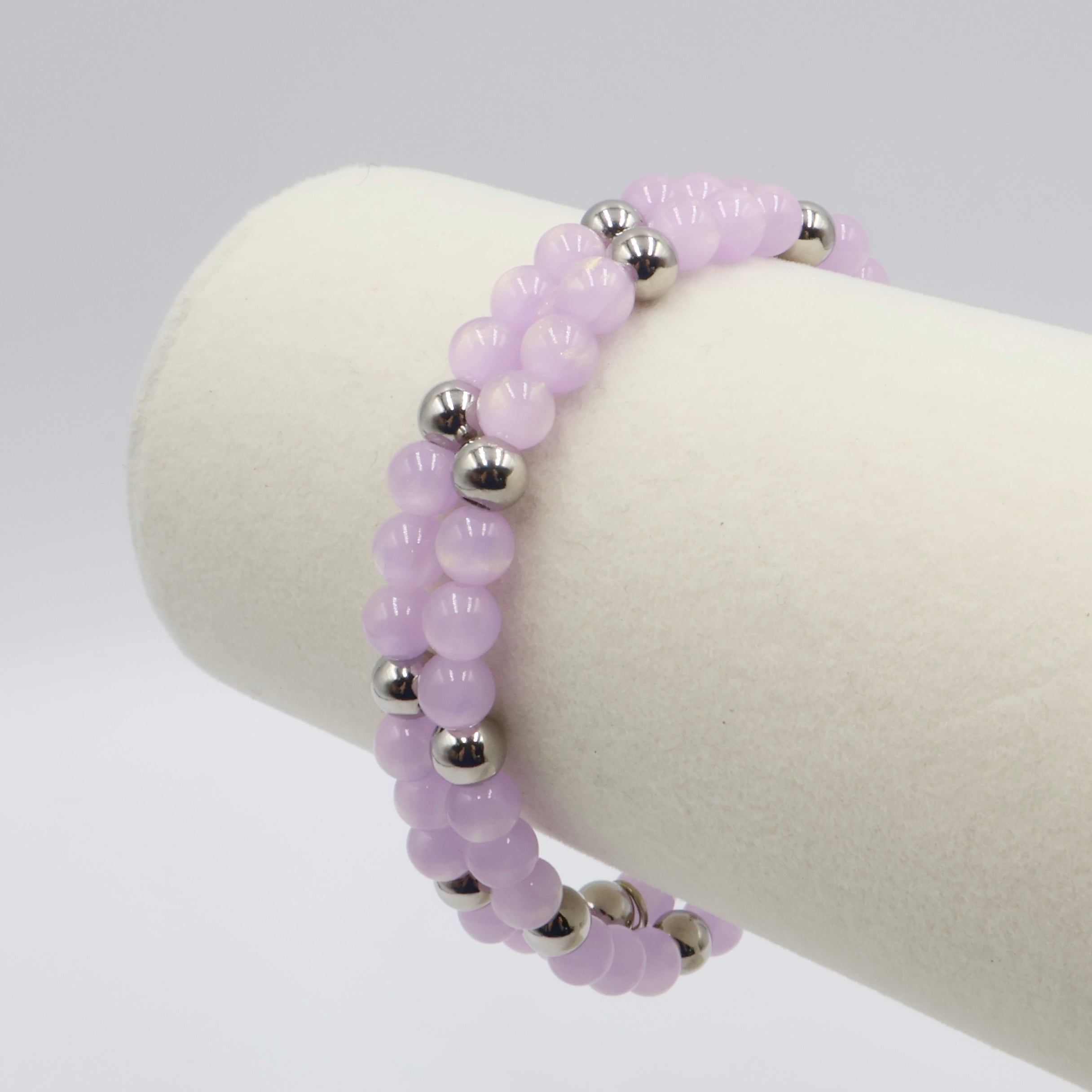 Dreamy Night Sky Wrap Bracelet ~ Sweet Lavender Dreams