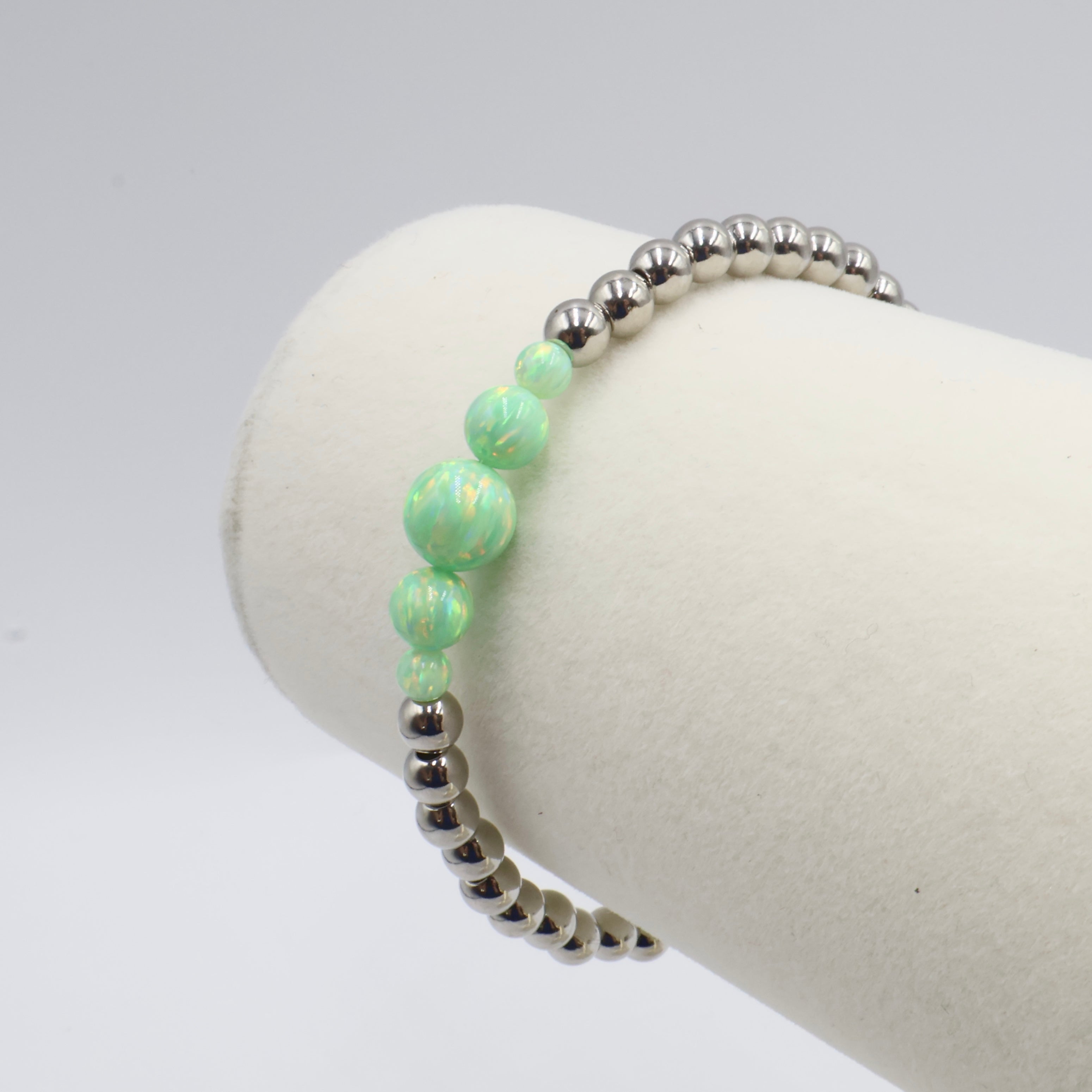 Opal Cascade Bracelet ~ Key Lime