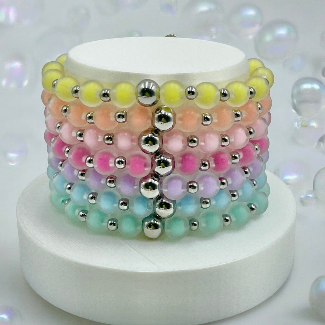 Bubble Bracelet ~ Lavender
