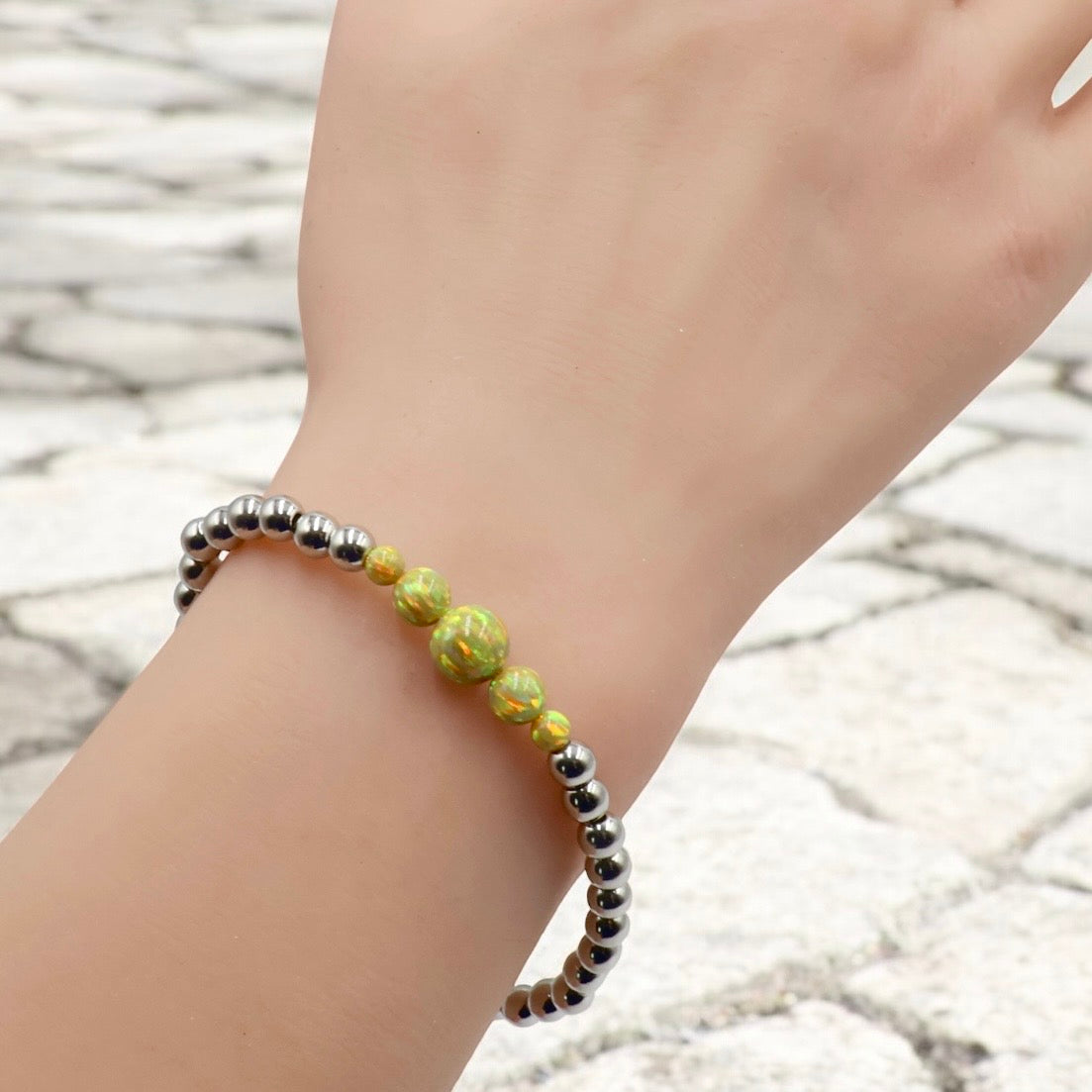 Opal Cascade Bracelet ~ Pharaoh's Gold