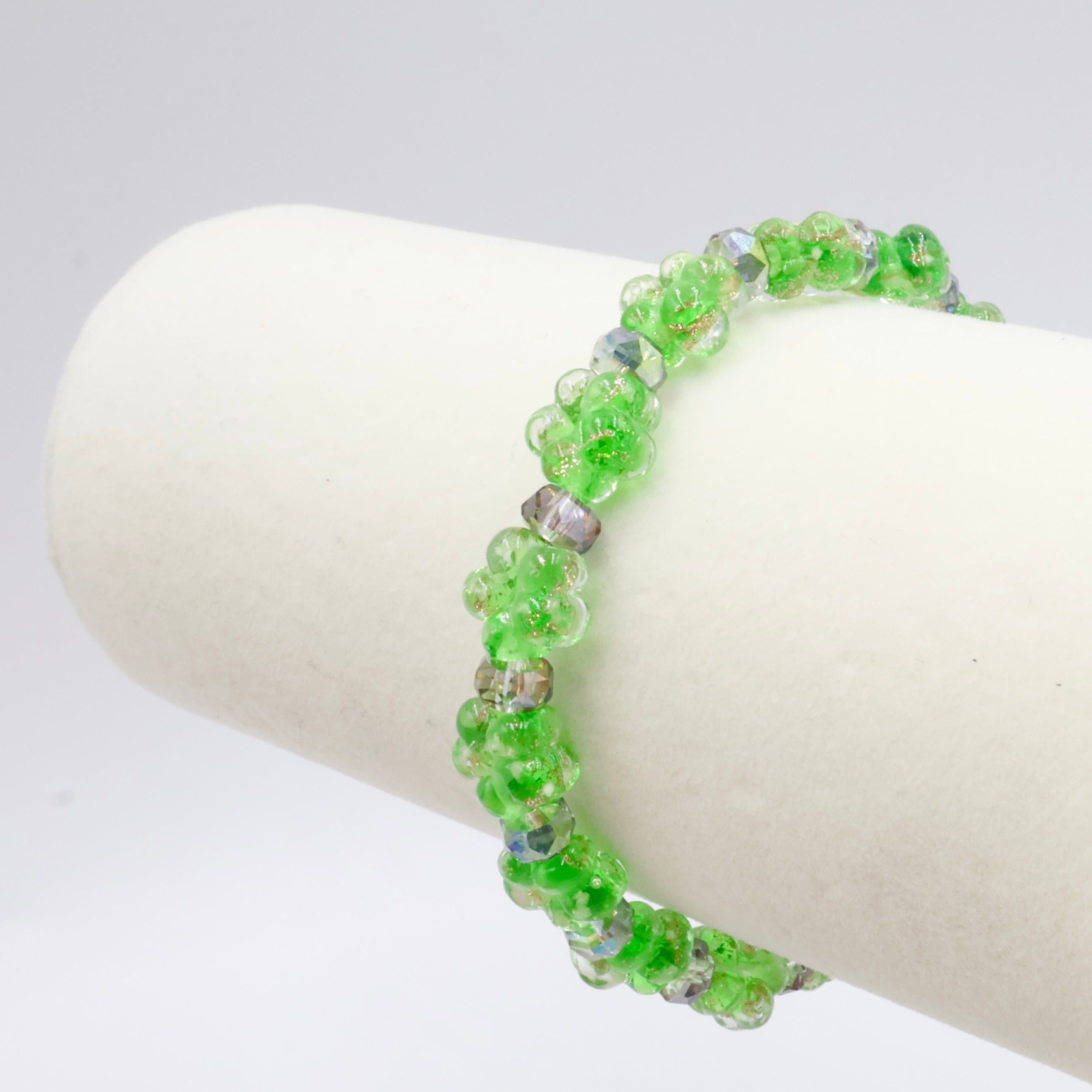 Glowing Plum Blossom Bracelet ~ Green