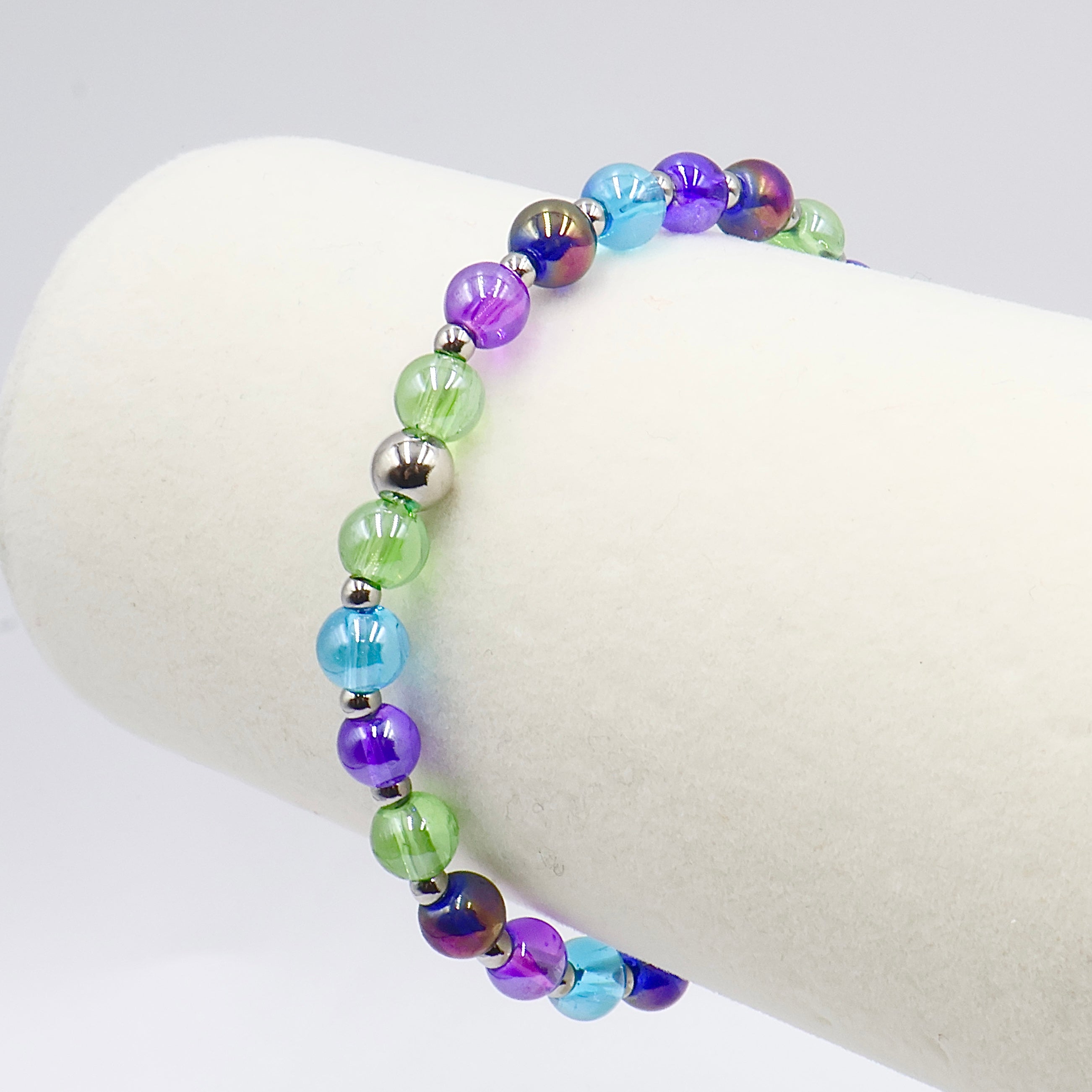Glass Confetti Bracelet