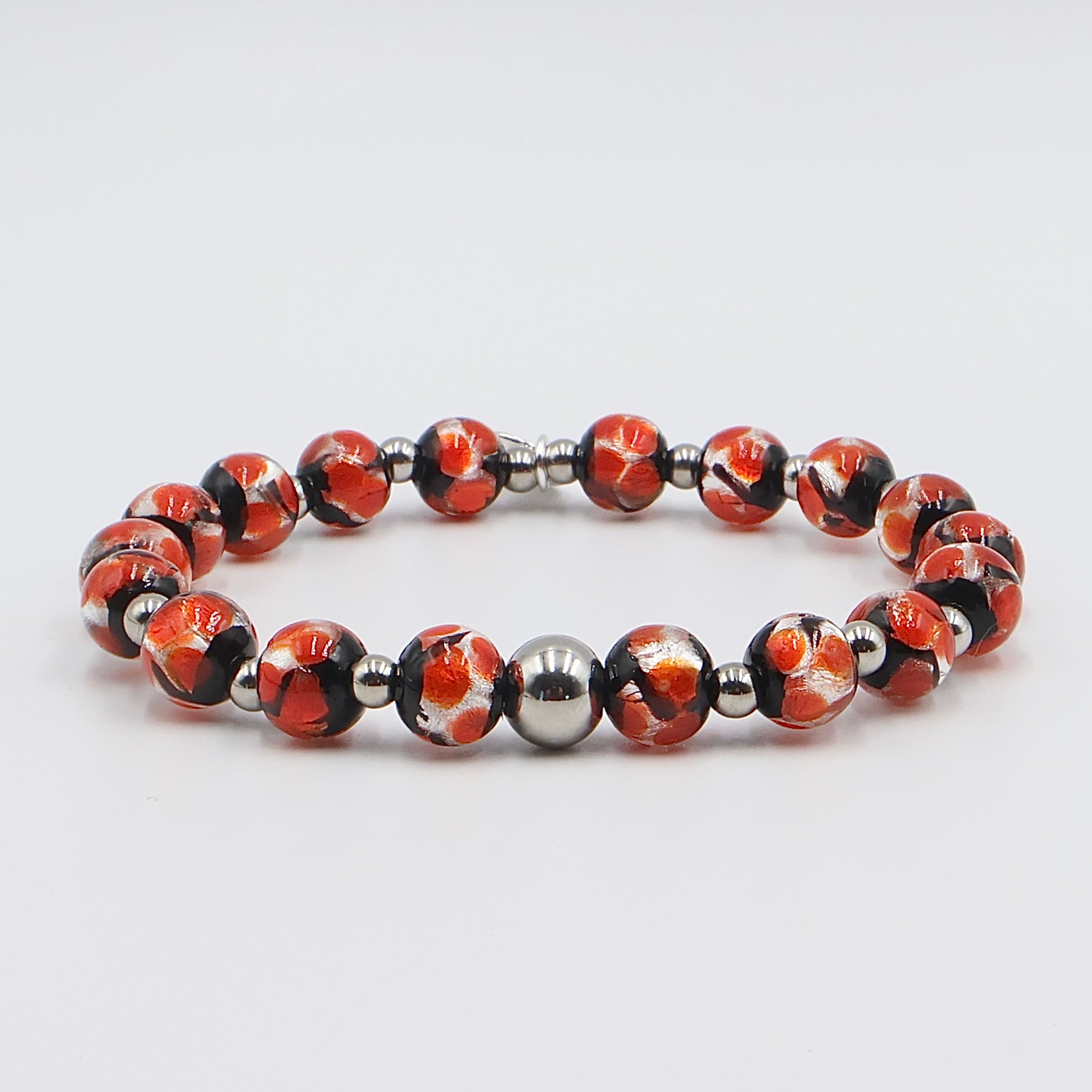 Prism Orb Bracelet ~ Paprika