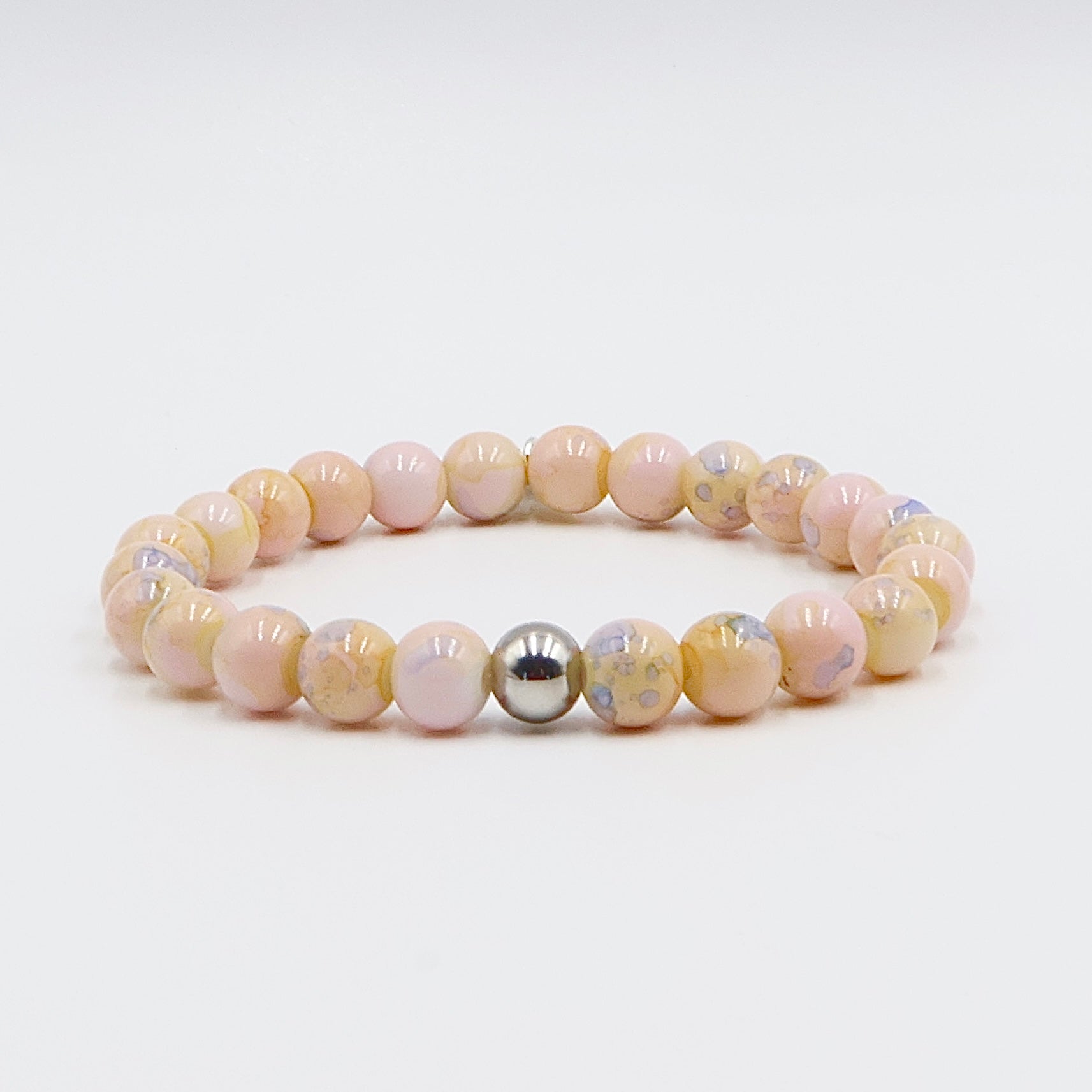 Marble Picasso: Serene Blush