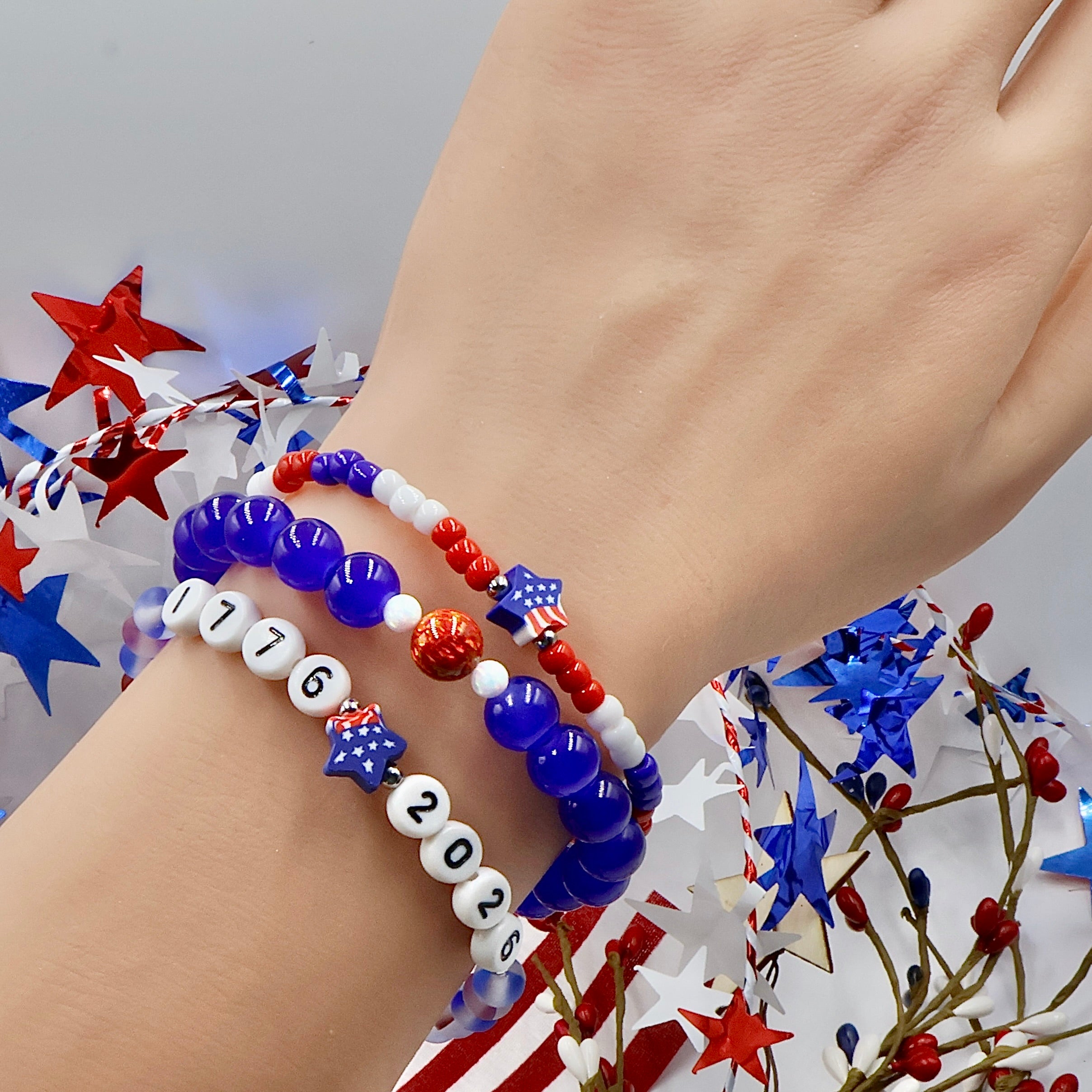 Patriotic Pop Bracelet