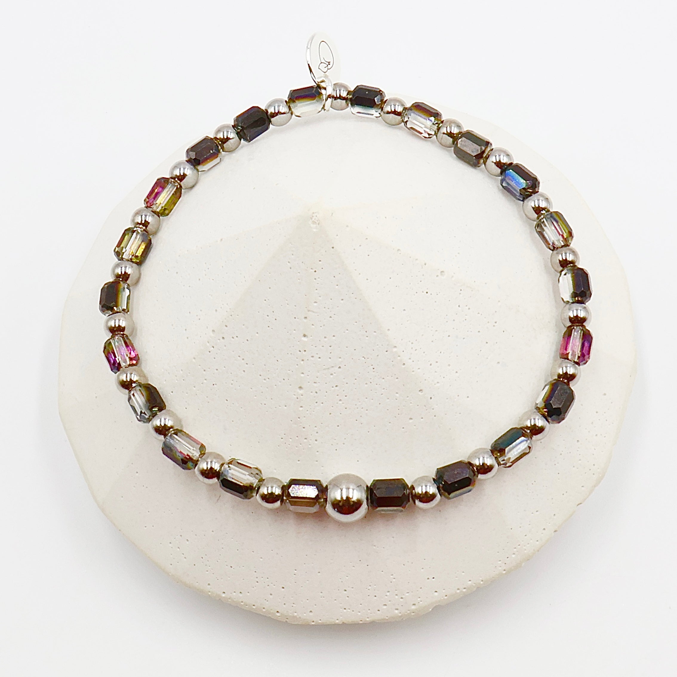 Petite Faceted Pillar | Blackberry