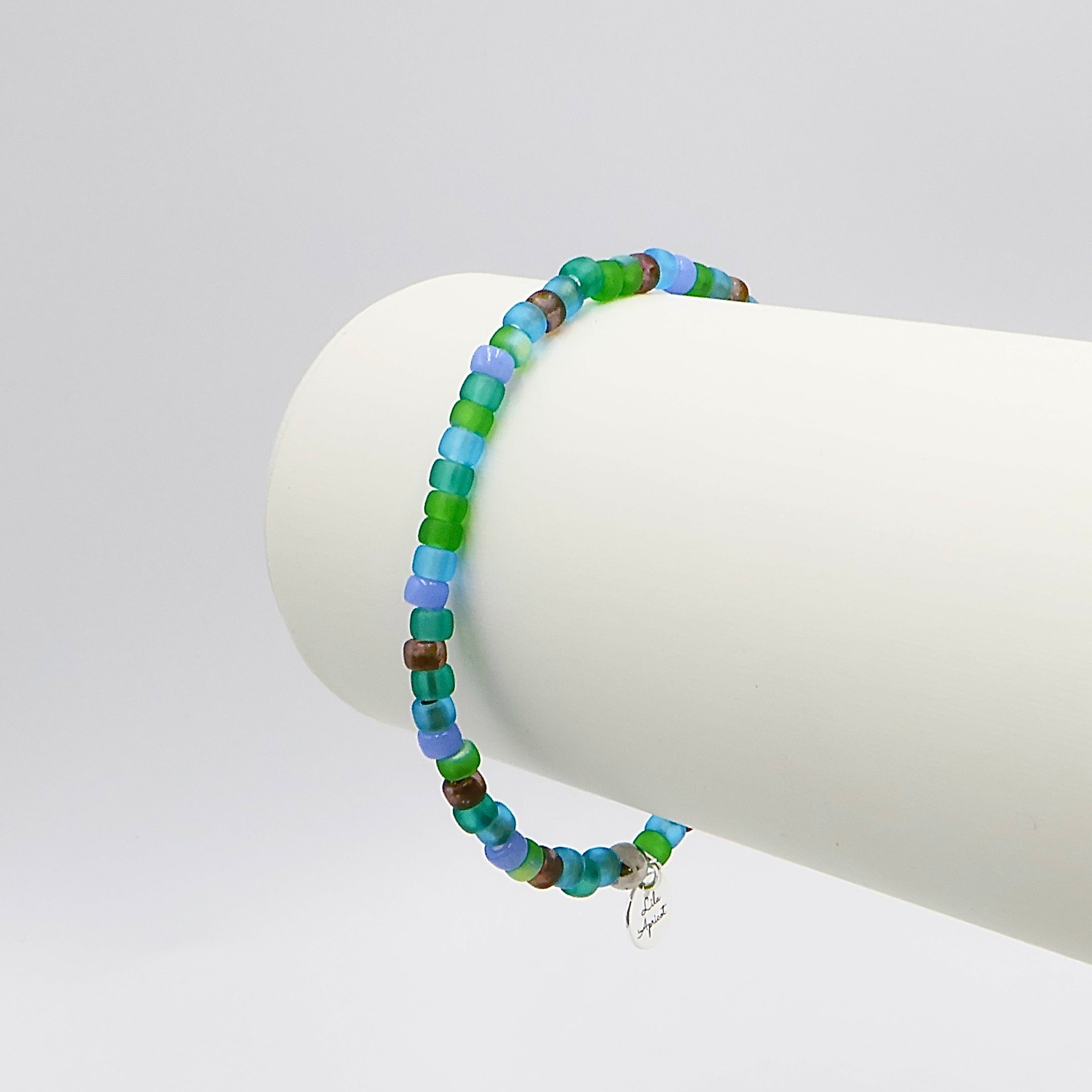 Tiki Teal | Seed Bead Bracelet