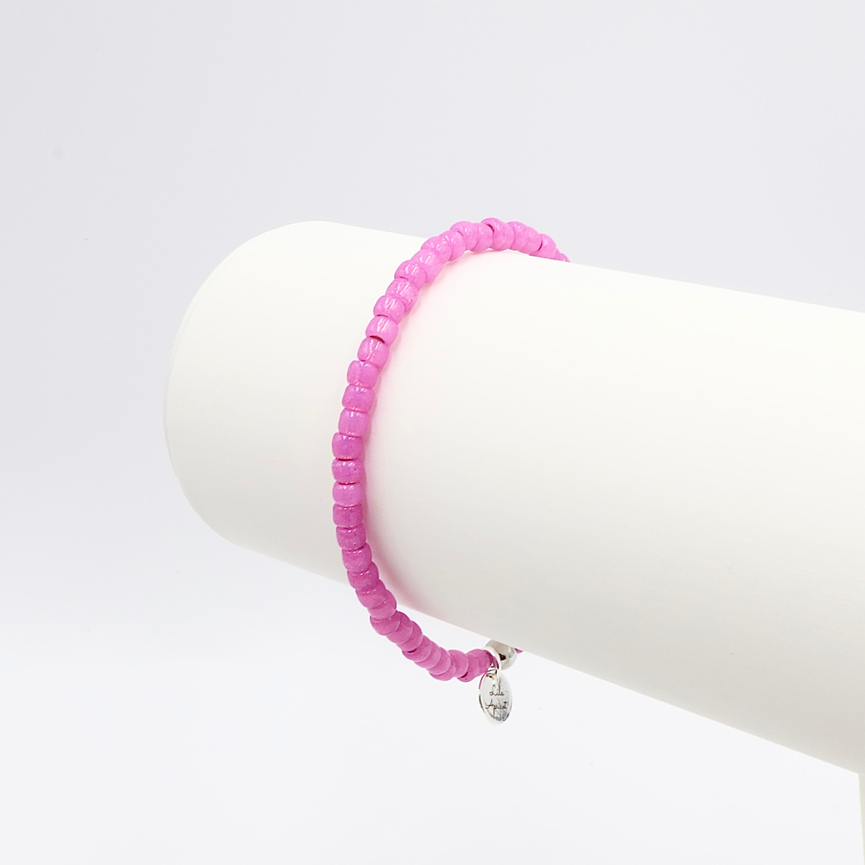 Strawberry Shake | Seed Bead Bracelet