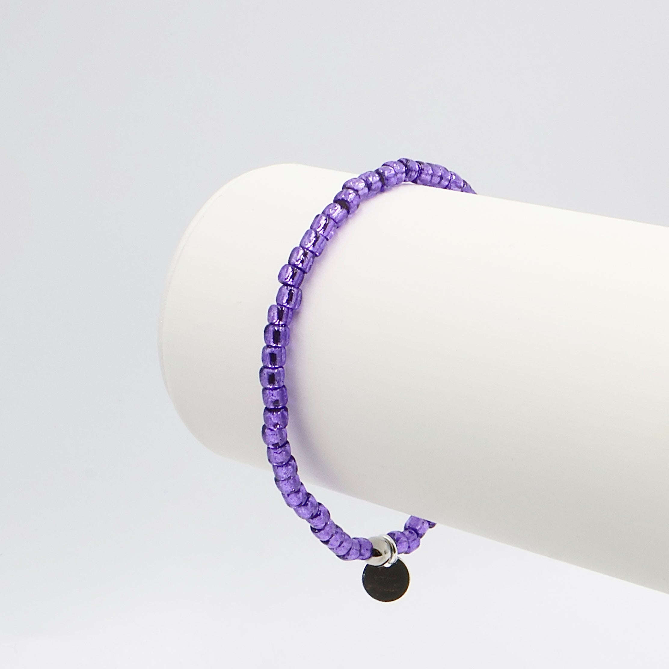 Royal Purple | Seed Bead Bracelet