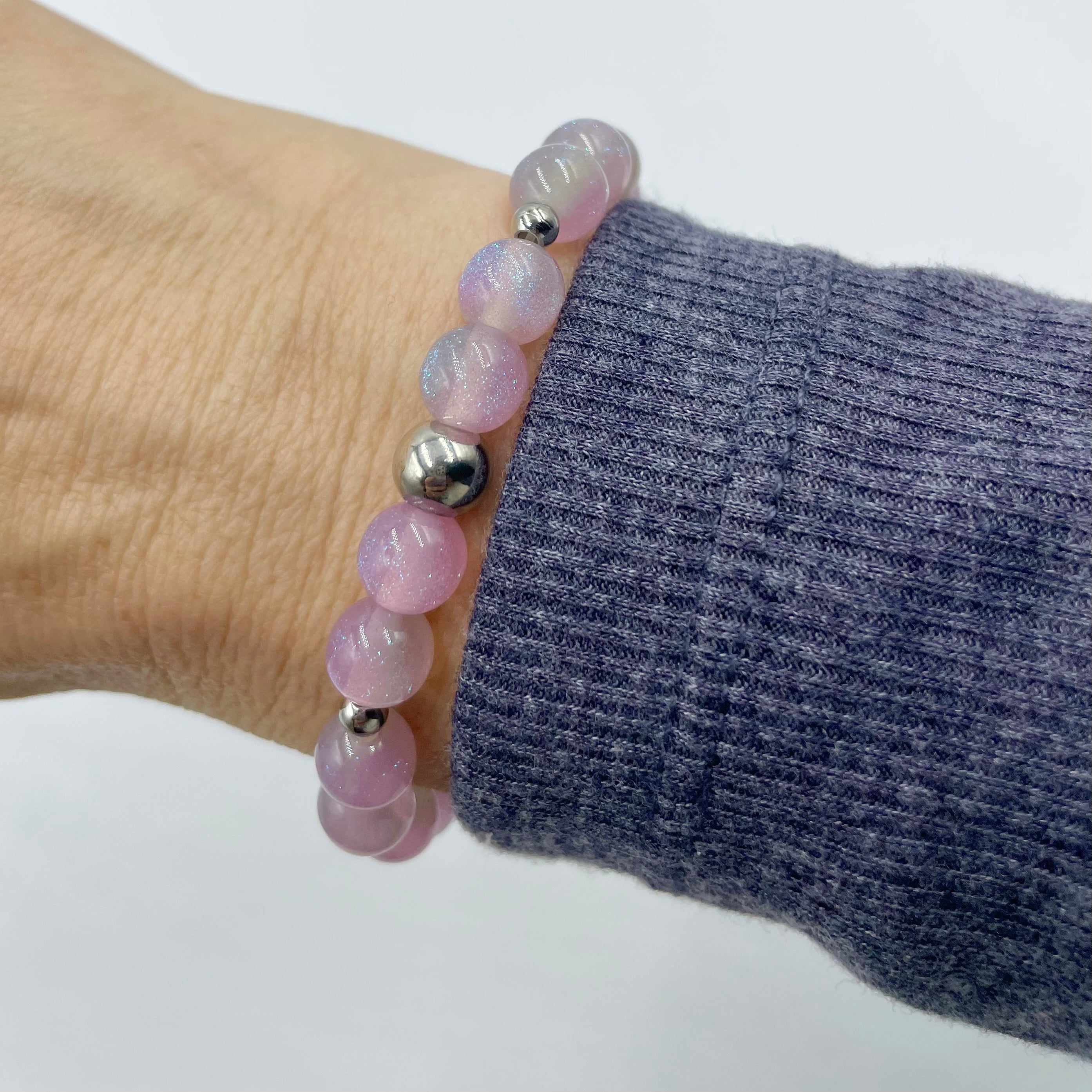 Sparkling Night Sky Gradient ~Wisteria