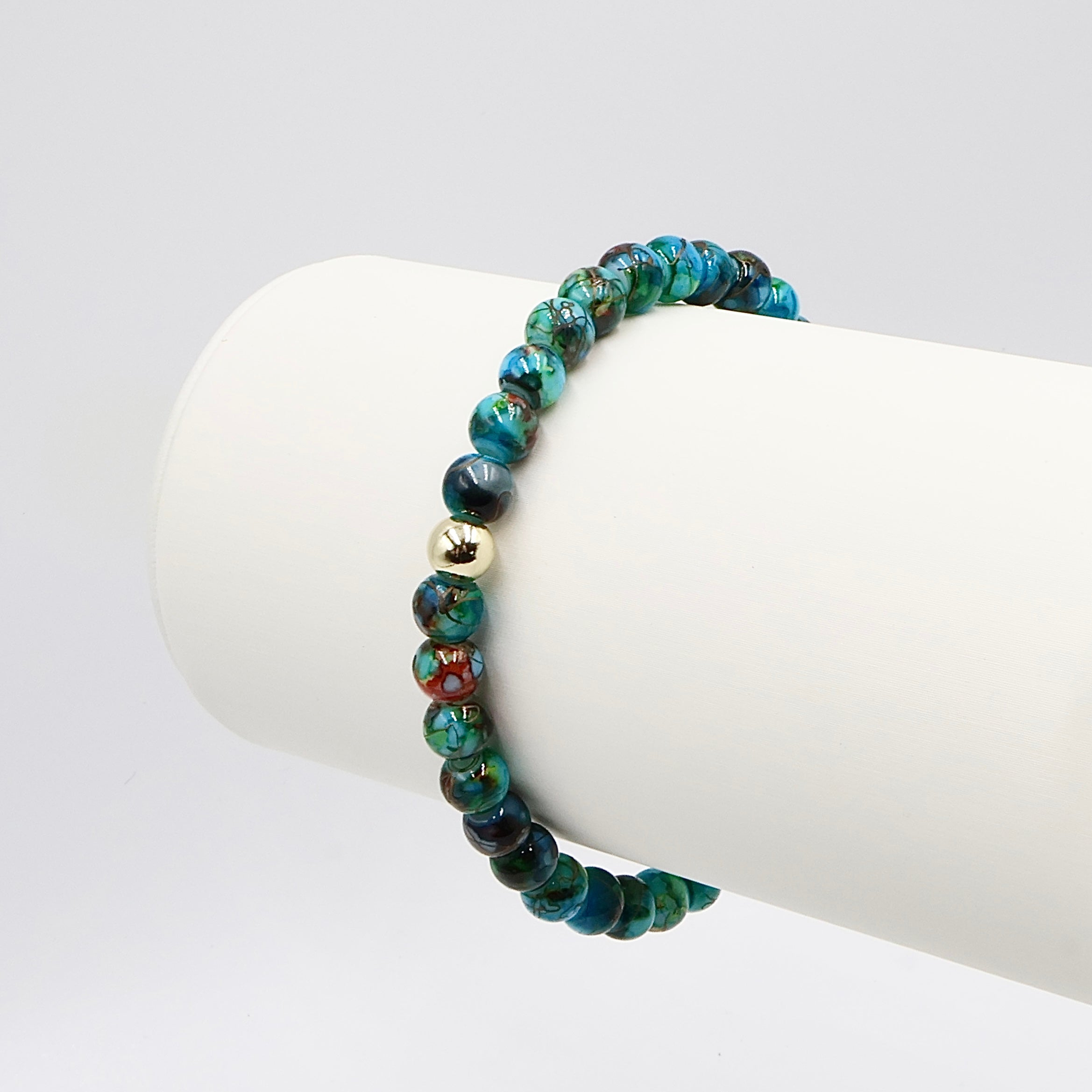 Riviera Palette | Mini Marble Picasso Bracelet