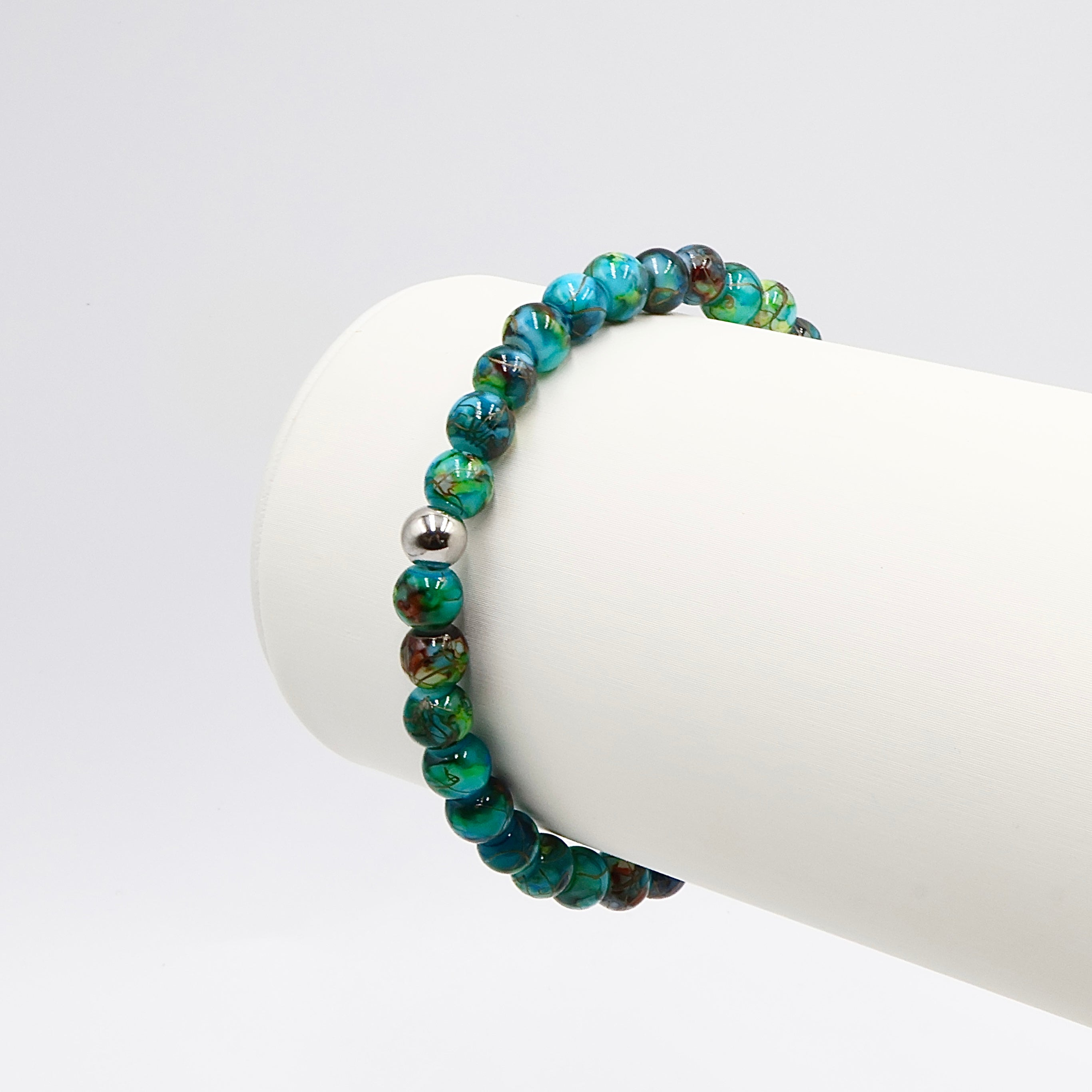 Riviera Palette | Mini Marble Picasso Bracelet