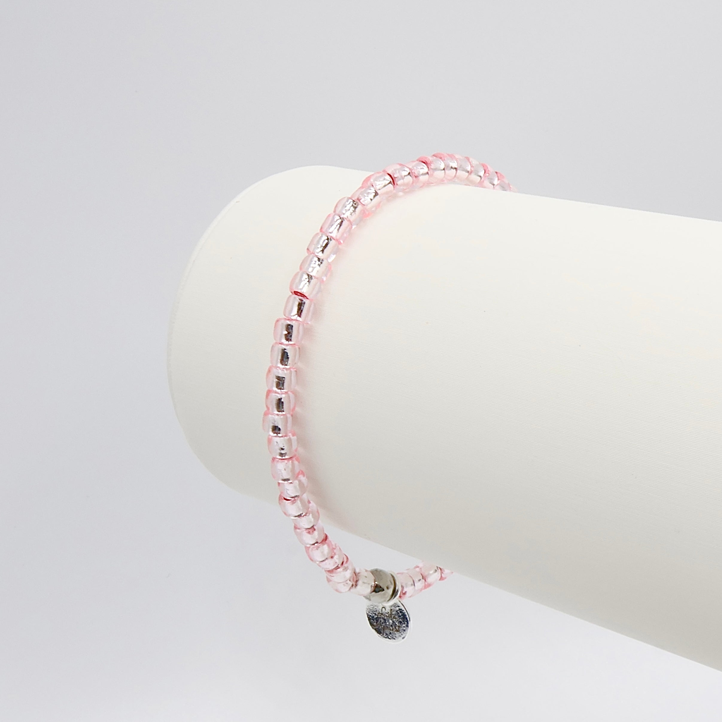 Pink Moon | Seed Bead Bracelet