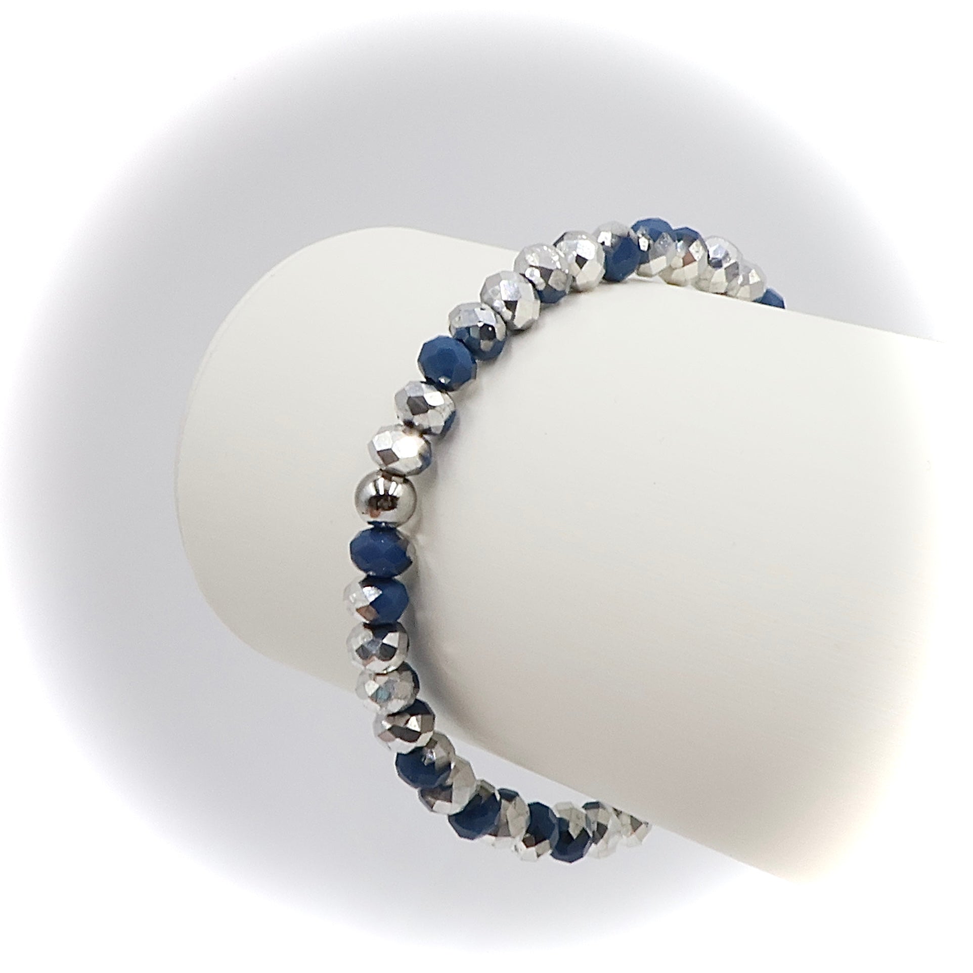 Deep Slate Blue | Dual Tone Bracelet