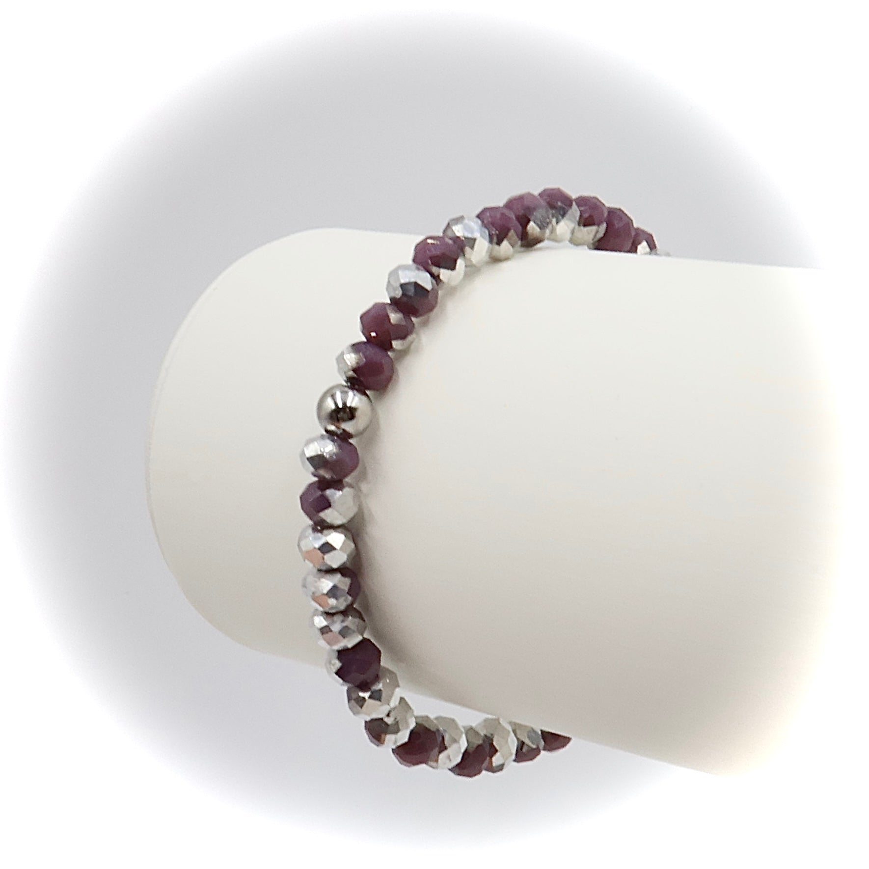 Purple Mauve | Dual Tone Bracelet