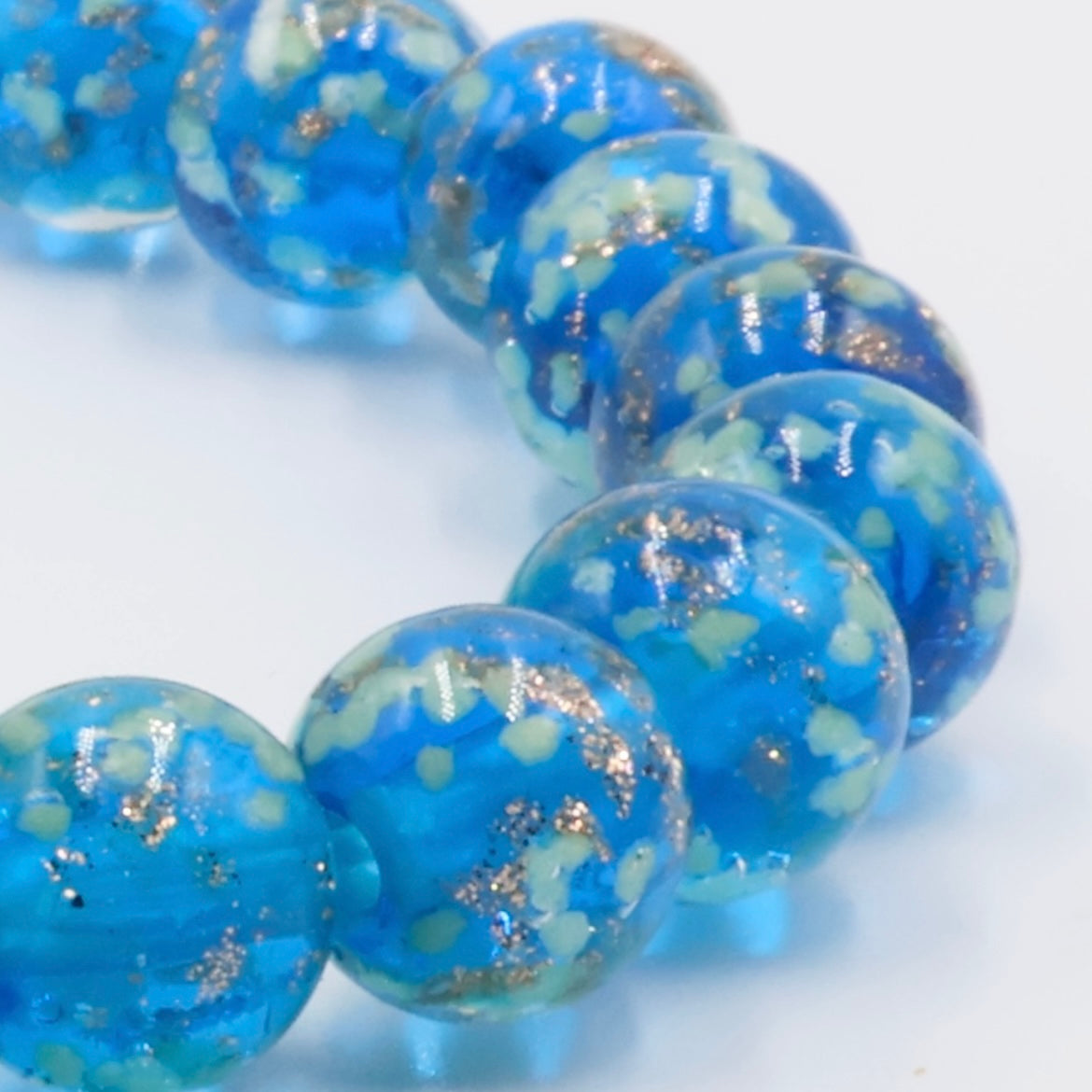 Luminous Gold Sand Bracelet ~ Ocean