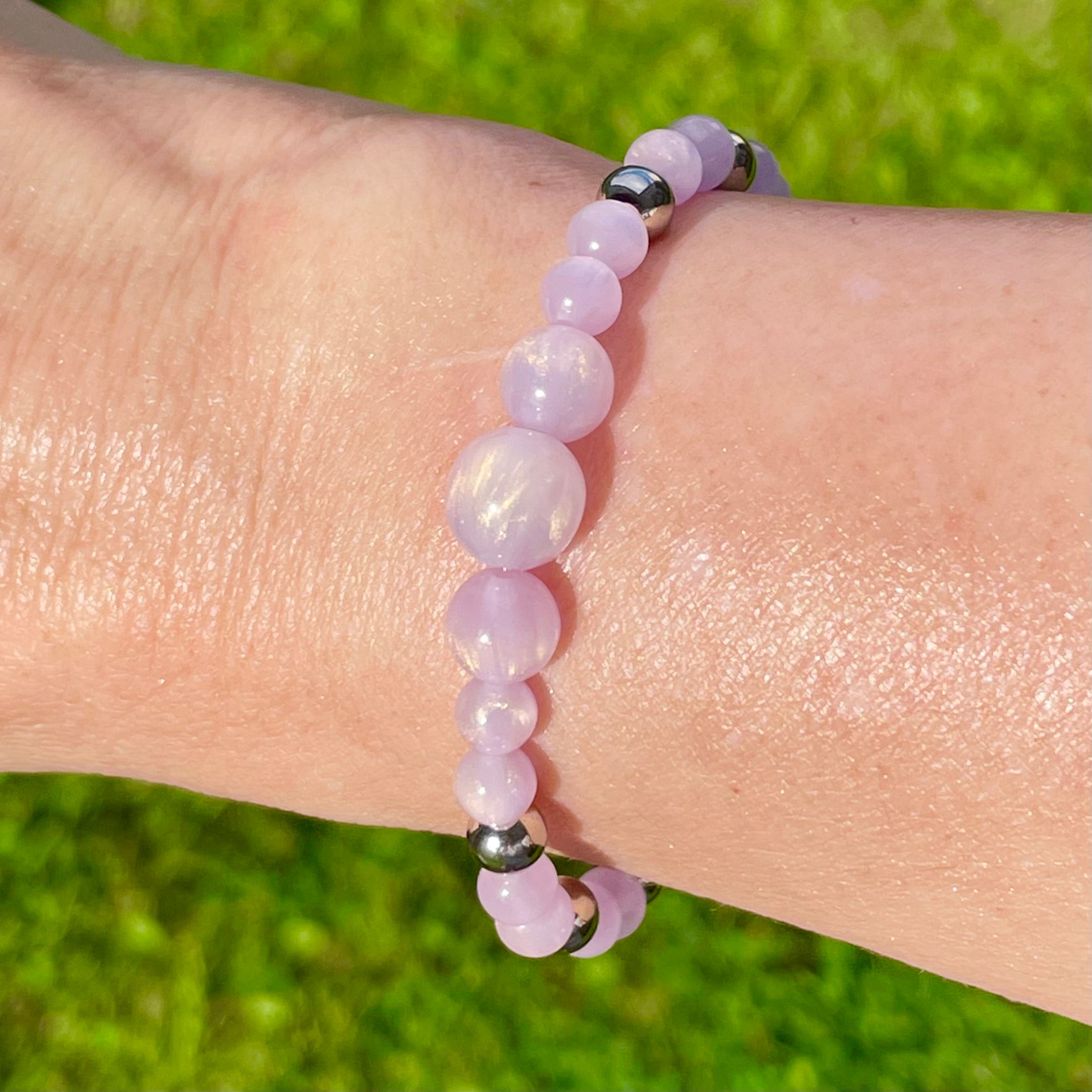Dreamy Night Sky Cascade Bracelet ~ Sweet Lavender Dreams
