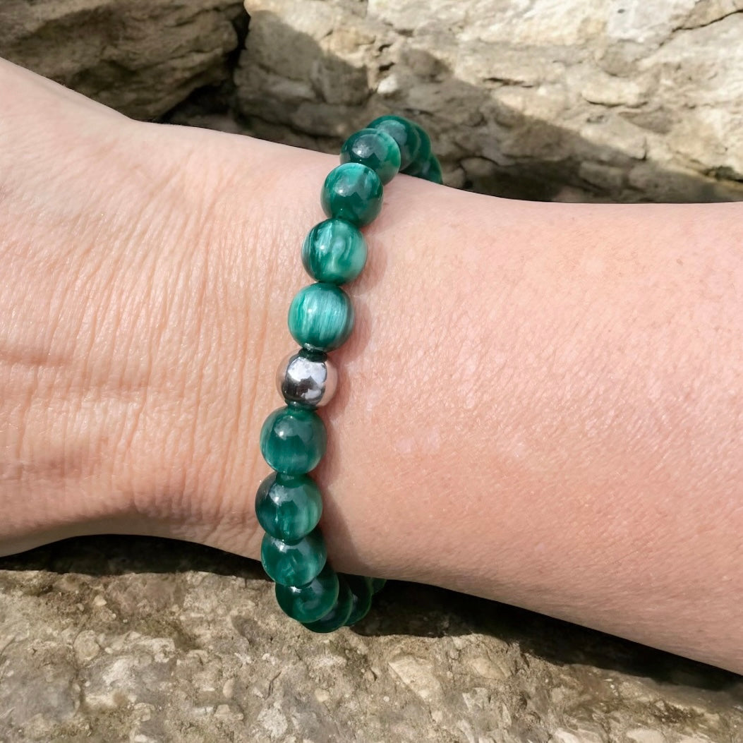 Dreamy Night Sky Silver Series ~ Viridian