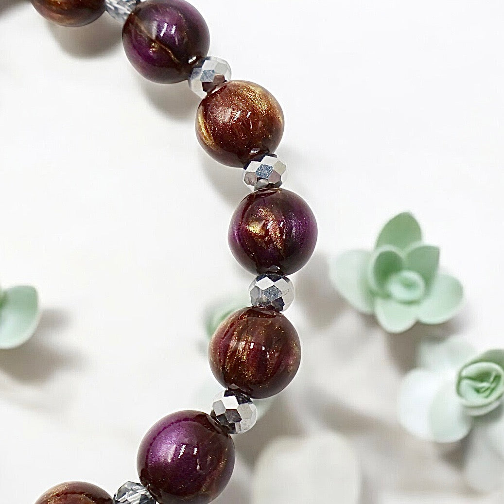 Plum Gold | Radiance Bracelet