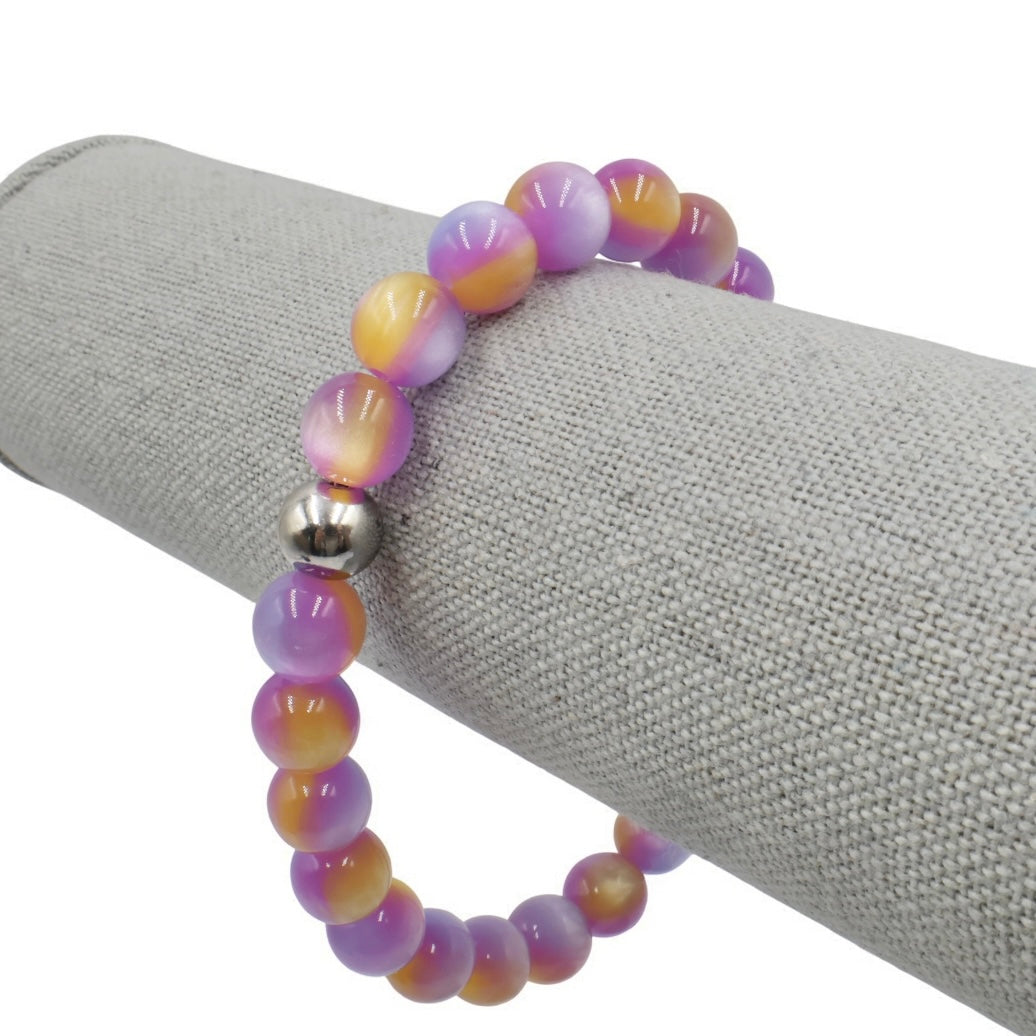 Satin Mist Bracelet ~ Ametrine