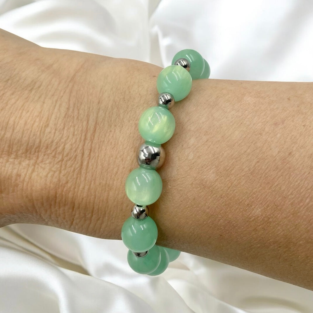 Statement Bracelet ~ Mint Breeze