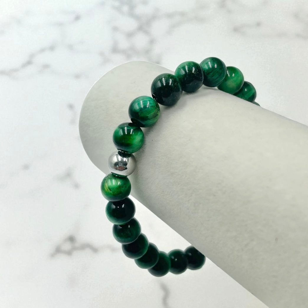 Tiger Eye Bracelet ~ Green