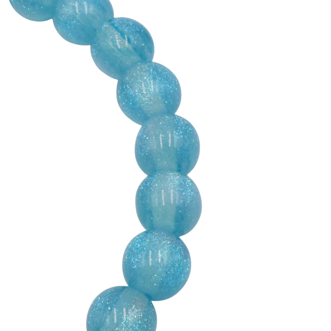 Island Ocean with Blue Aura Opals