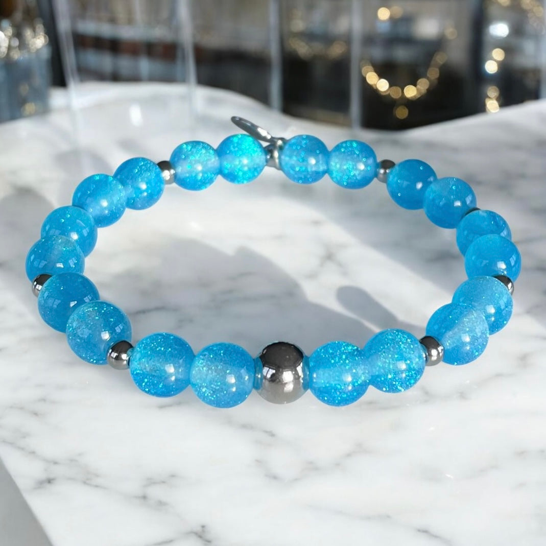 Sparkling Night Sky ~ Azure Sparkle