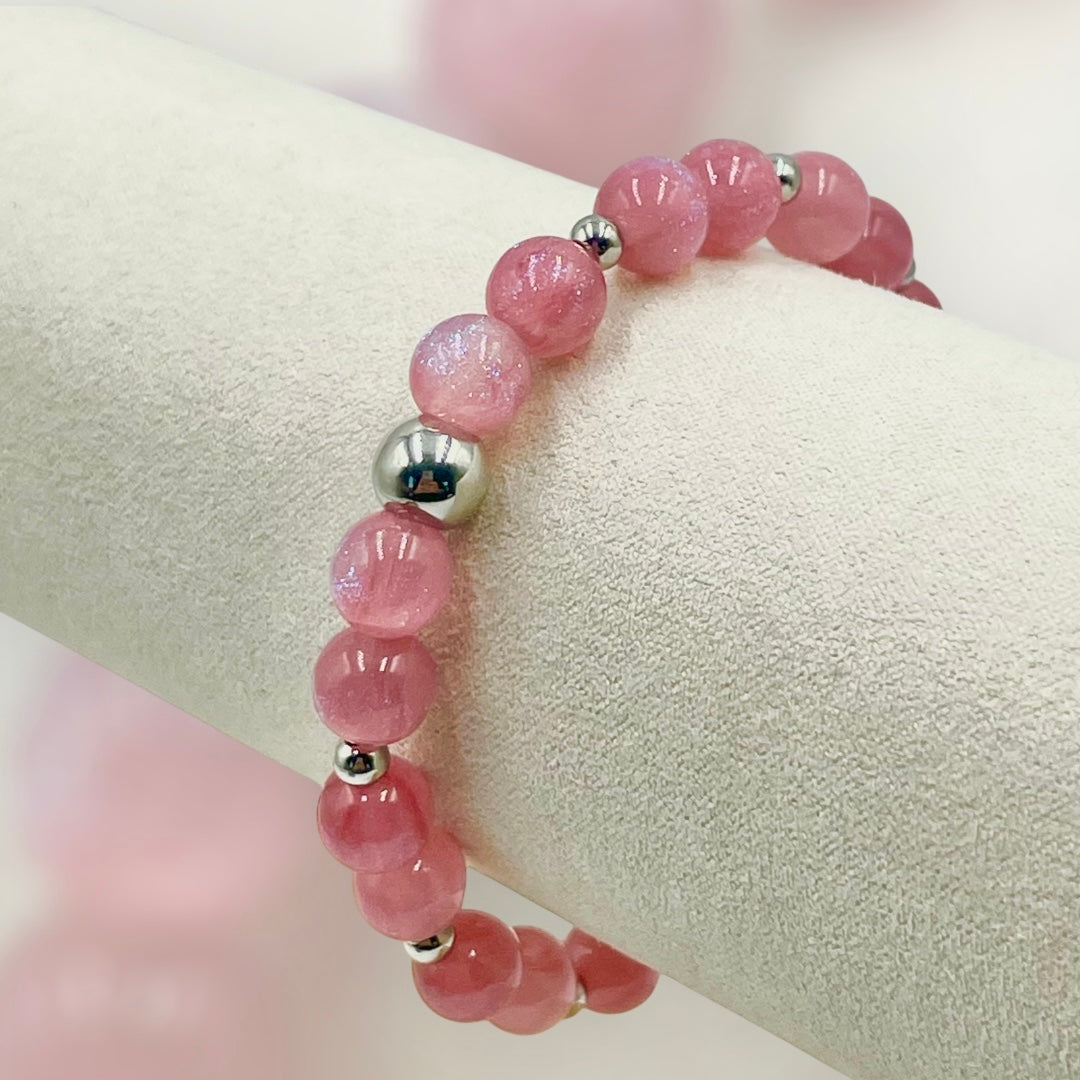 Sparkling Night Sky ~ Raspberry Shimmer