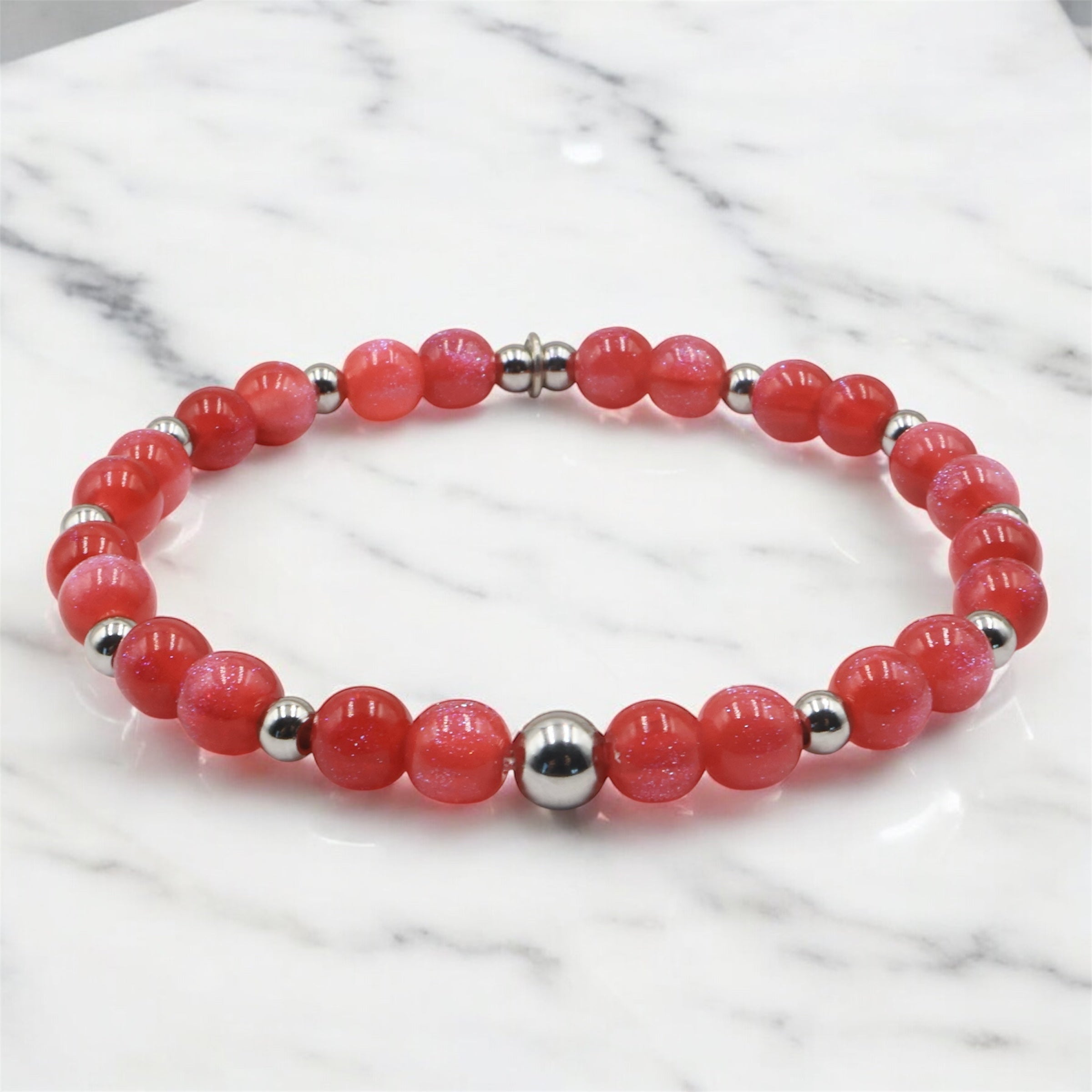 Sparkling Night Sky ~ Crimson Star