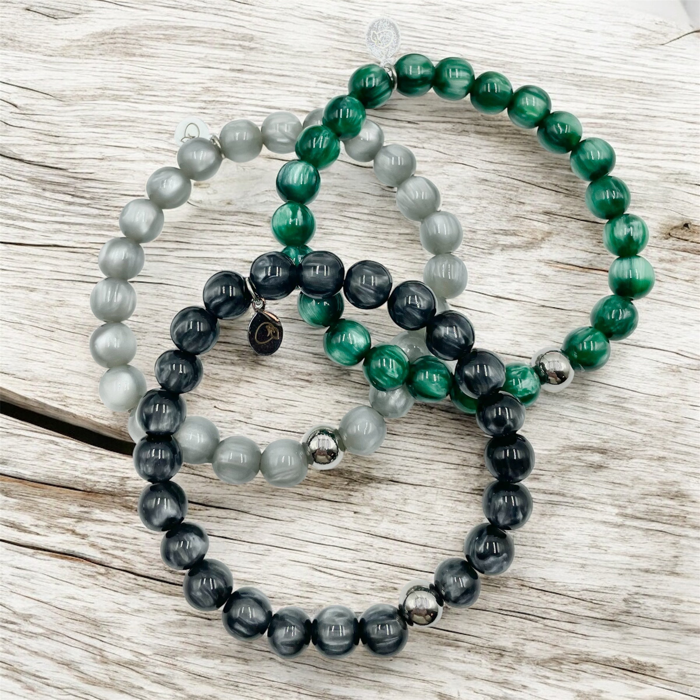 Dreamy Night Sky Silver Series ~ Dolphin