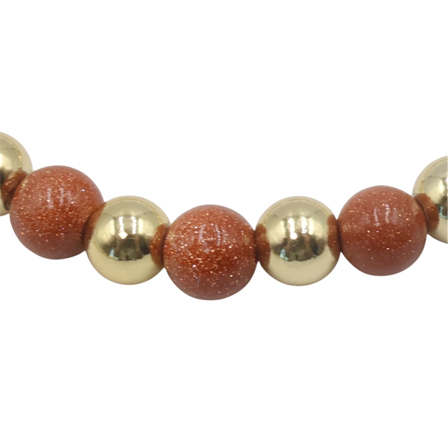 14K Gold Filled & Gemstone Bracelet ~ Gold Sandstone