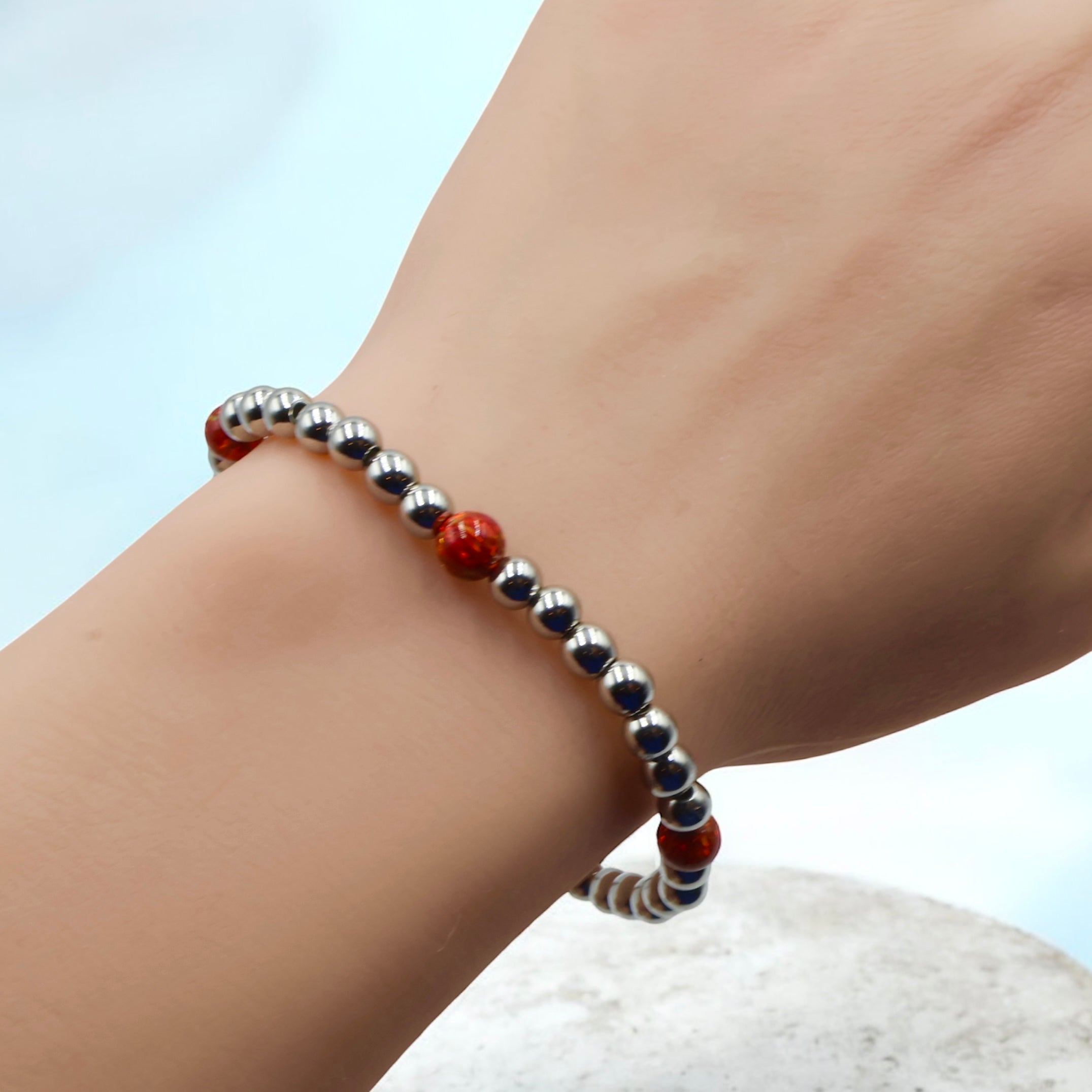 Christmas Opal Bracelets